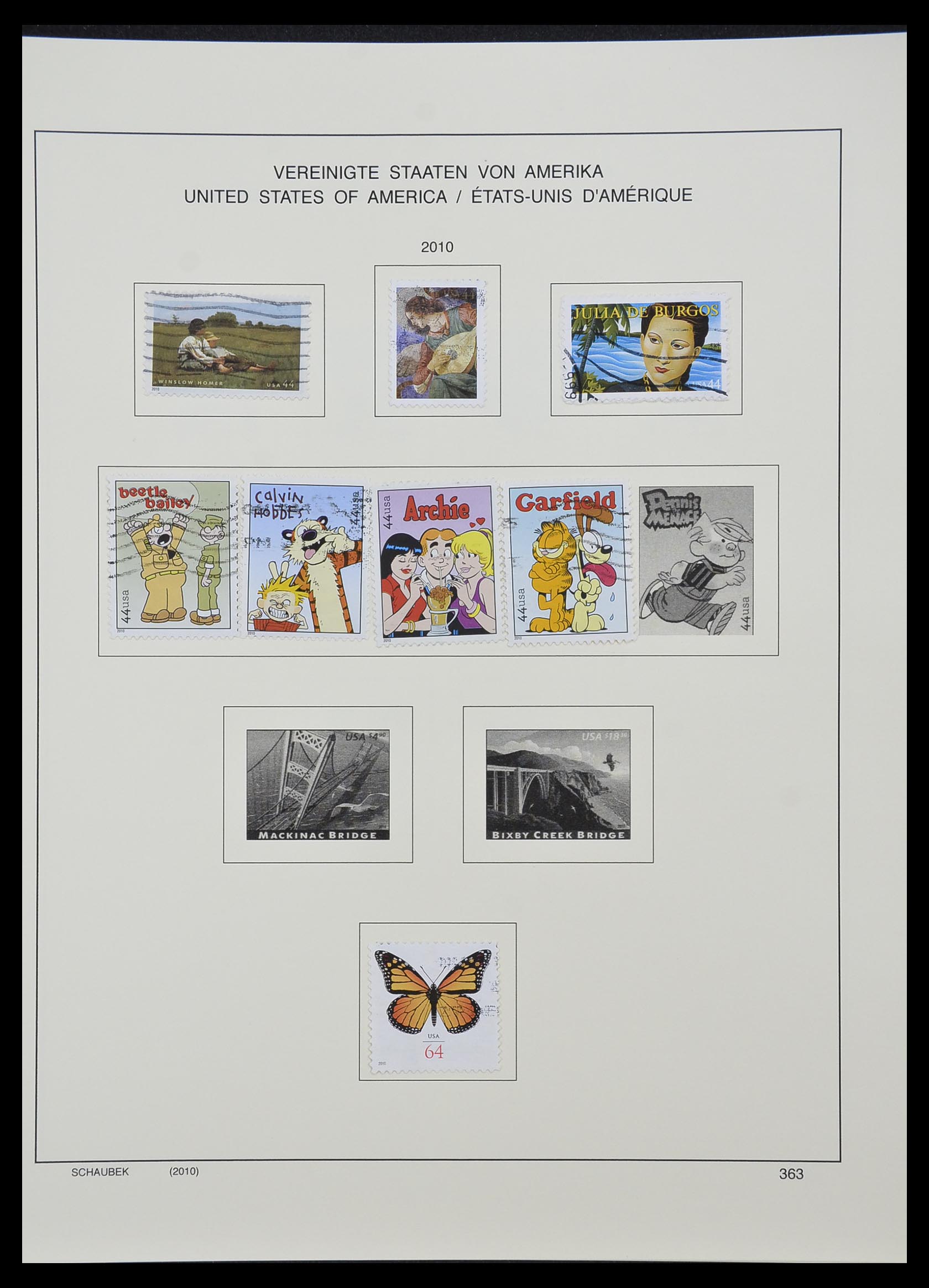 33211 558 - Stamp collection 33211 USA 1847-2010.