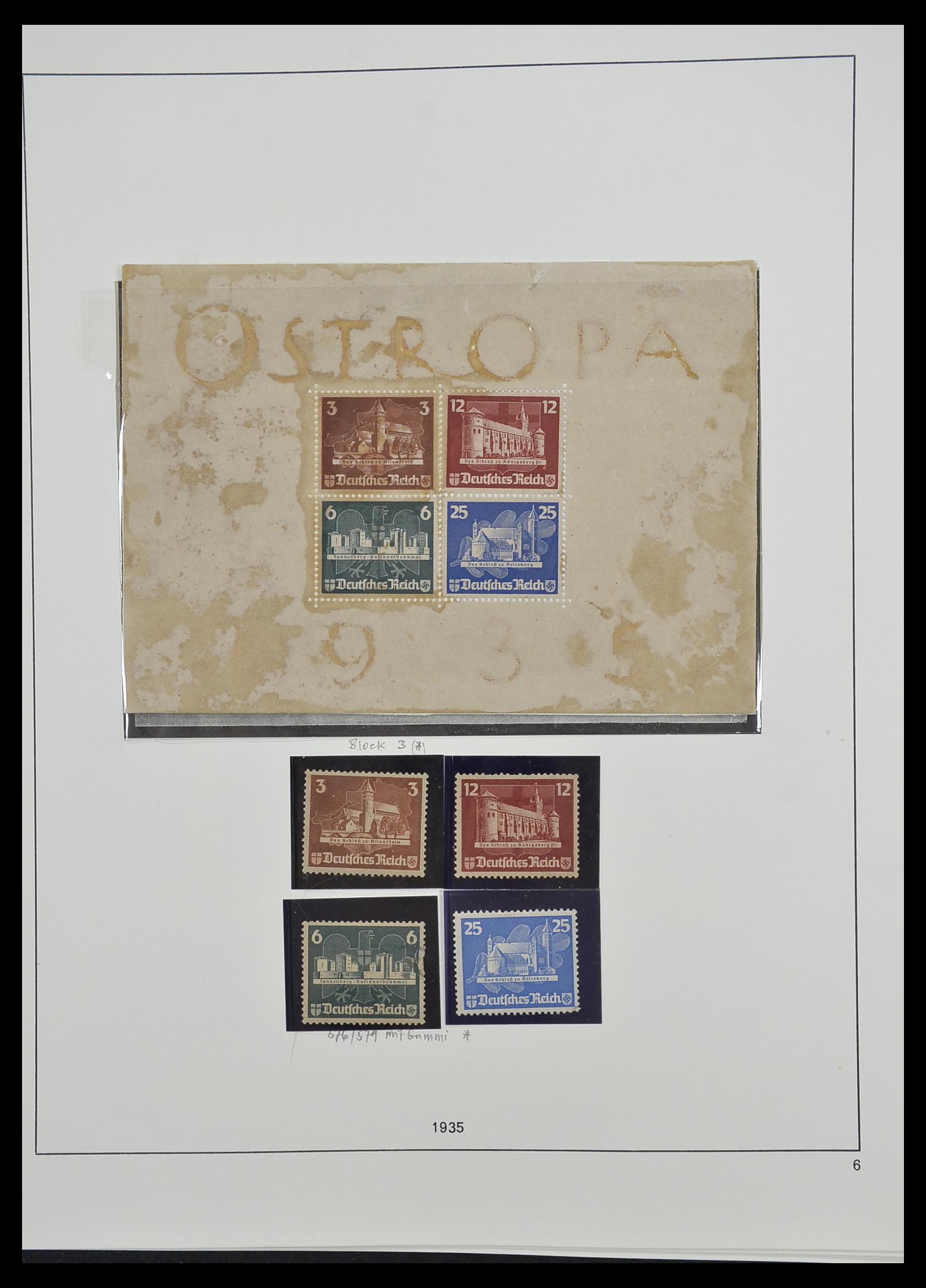 33214 005 - Stamp collection 33214 German Reich 1933-1945.