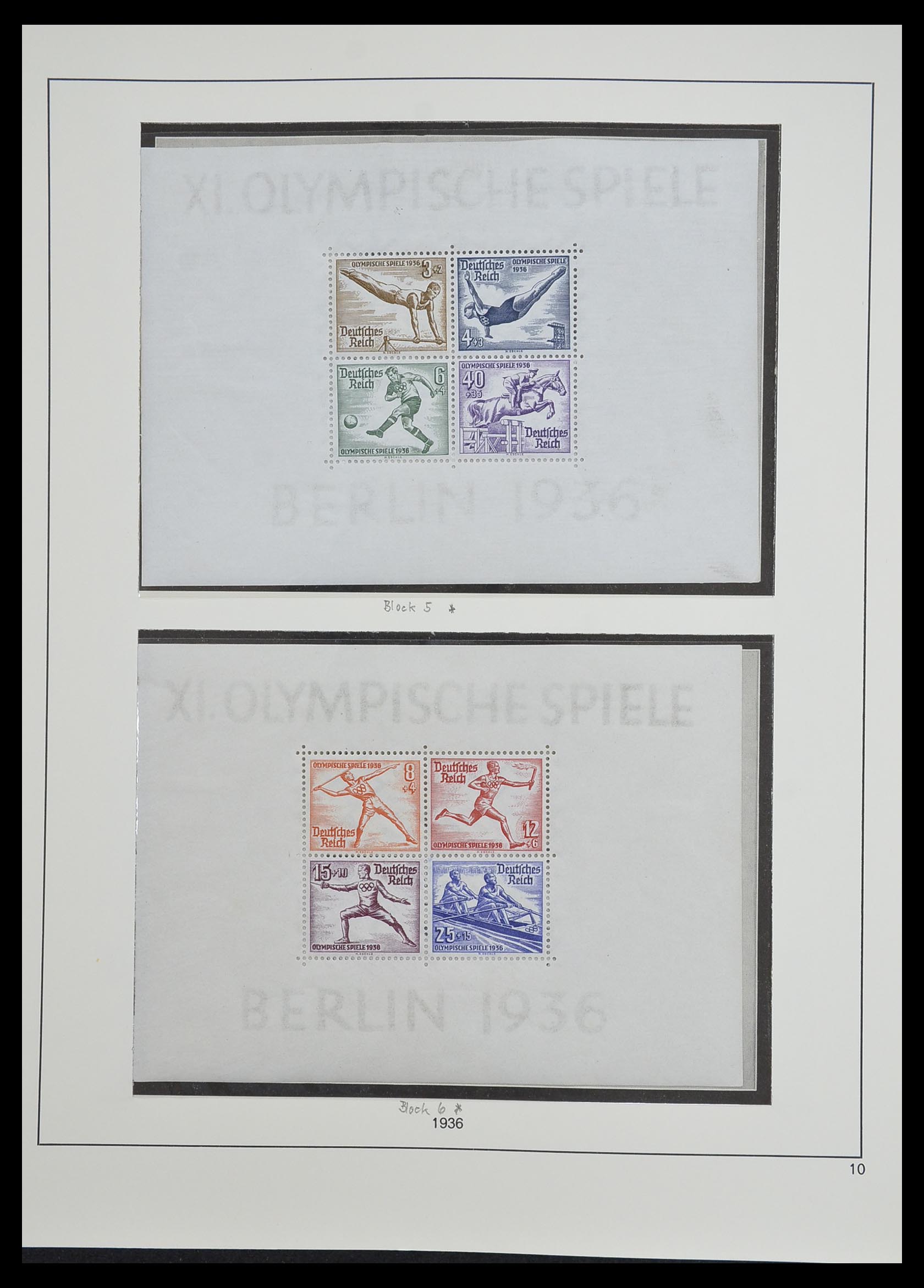 33214 009 - Stamp collection 33214 German Reich 1933-1945.