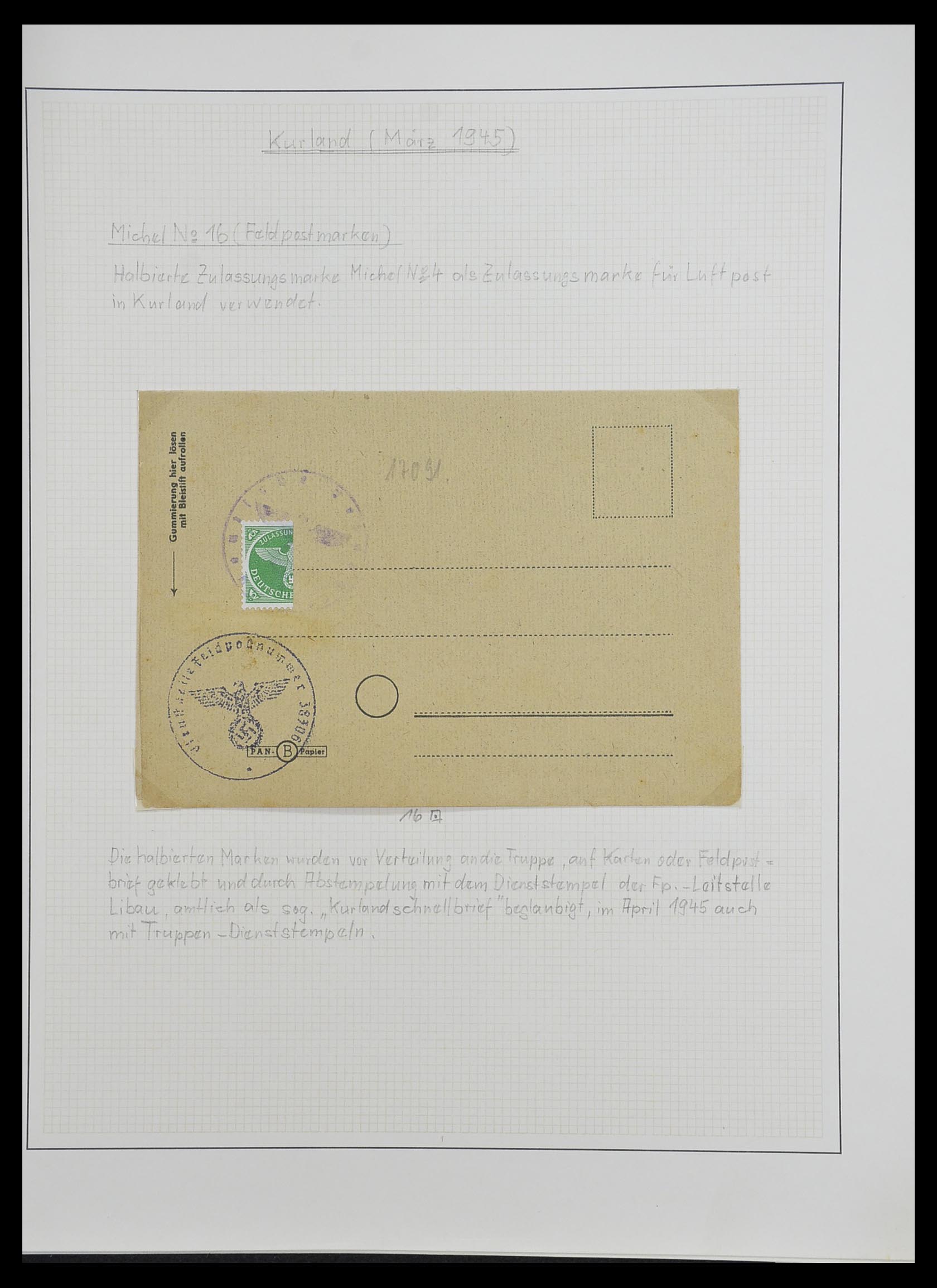 33214 038 - Stamp collection 33214 German Reich 1933-1945.