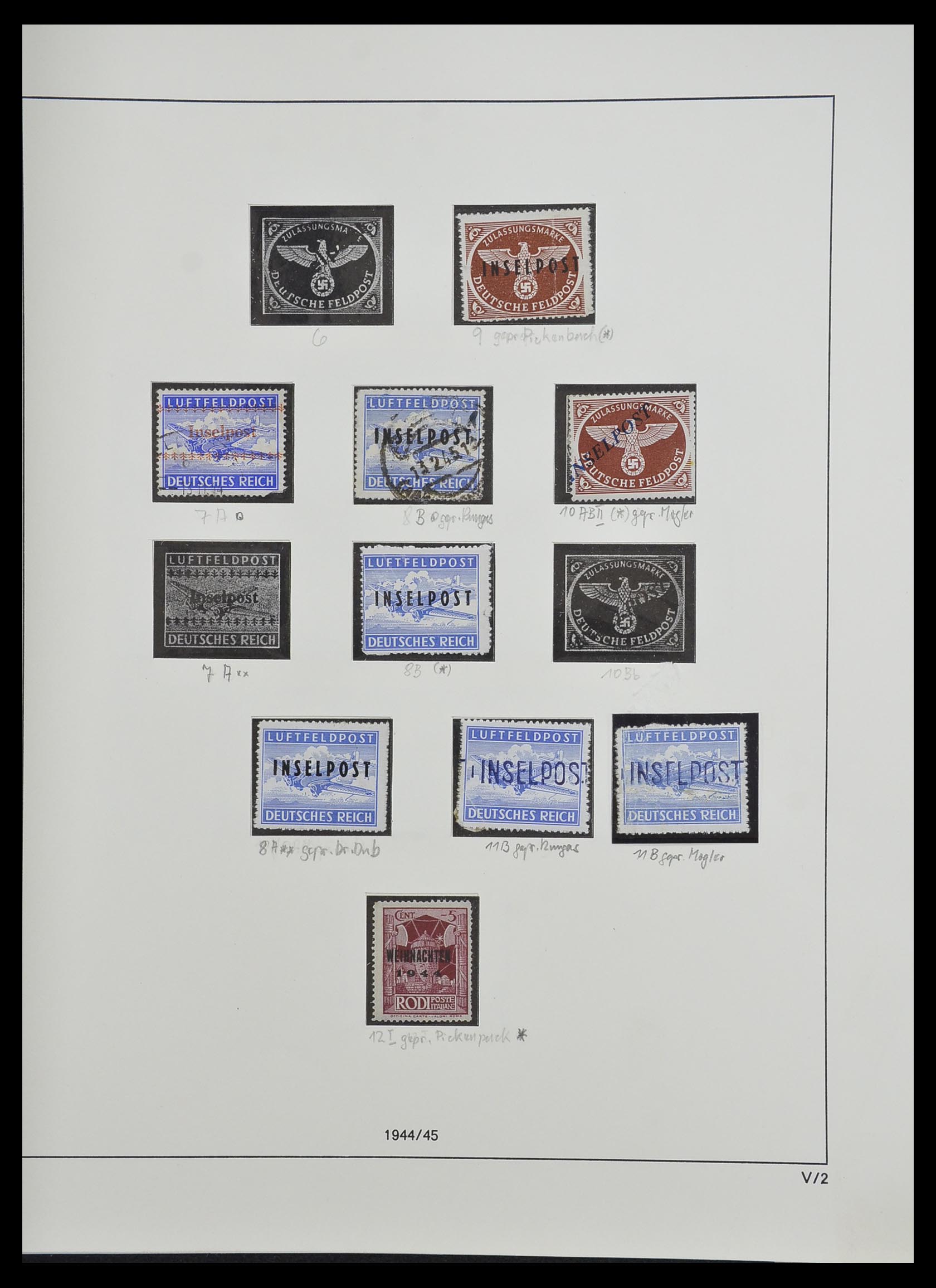 33214 039 - Stamp collection 33214 German Reich 1933-1945.