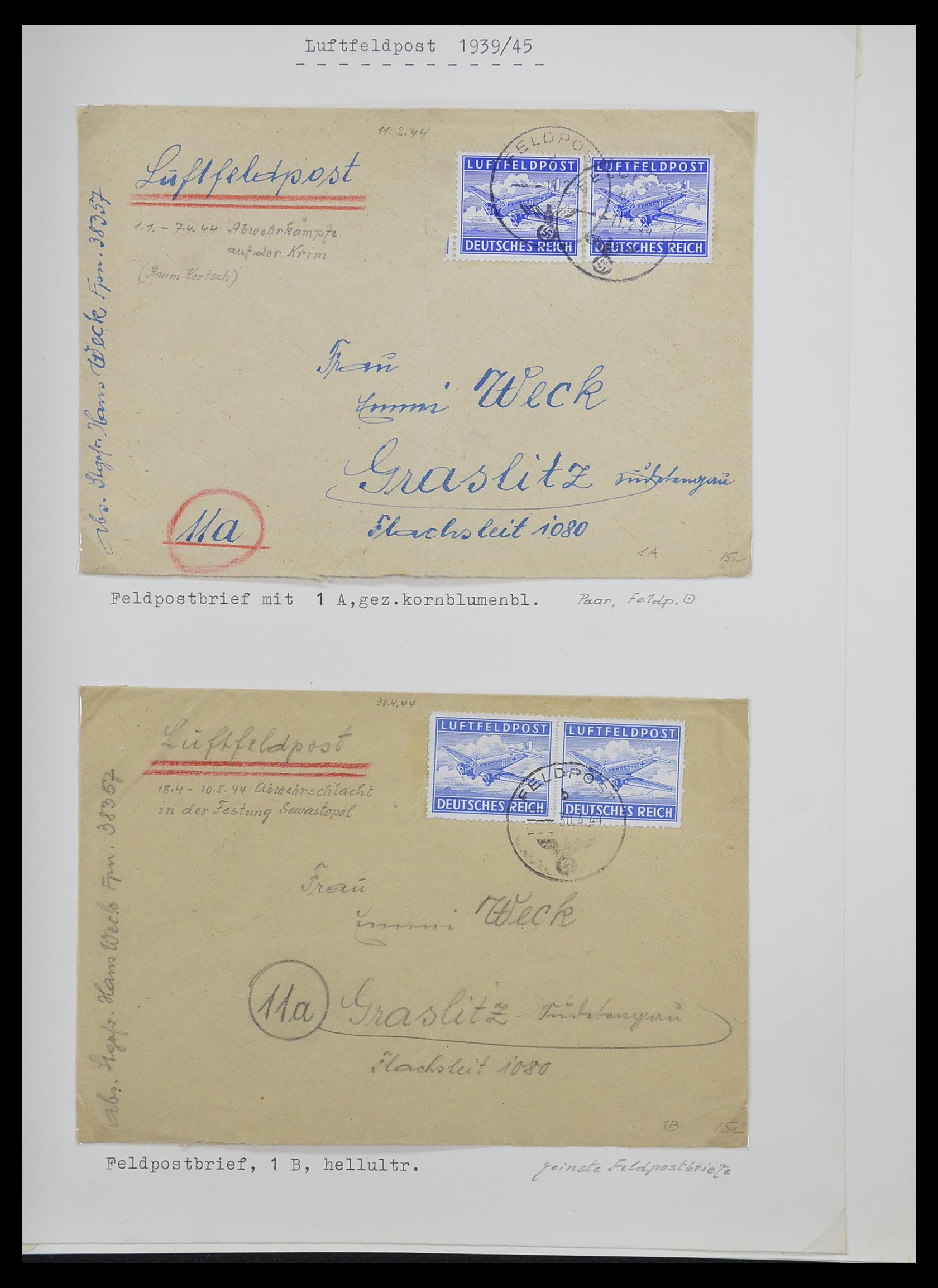 33214 042 - Stamp collection 33214 German Reich 1933-1945.