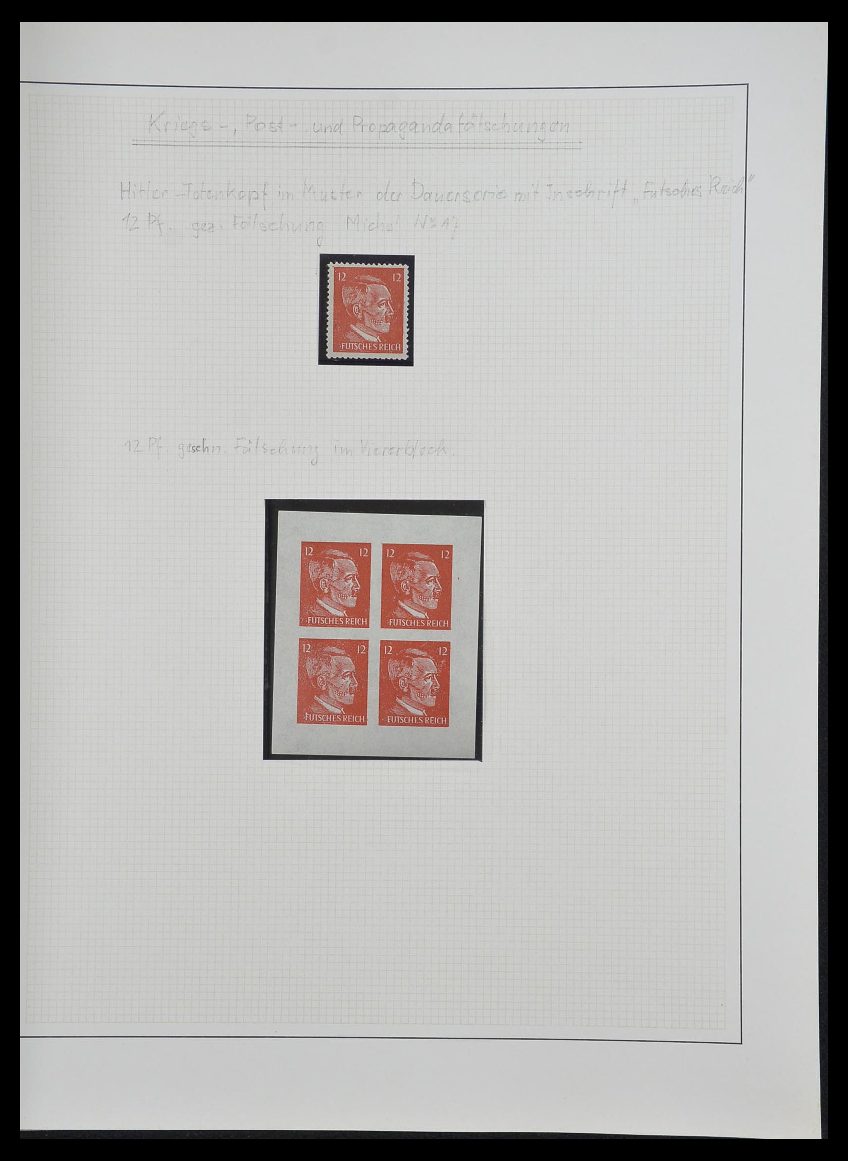 33214 046 - Stamp collection 33214 German Reich 1933-1945.