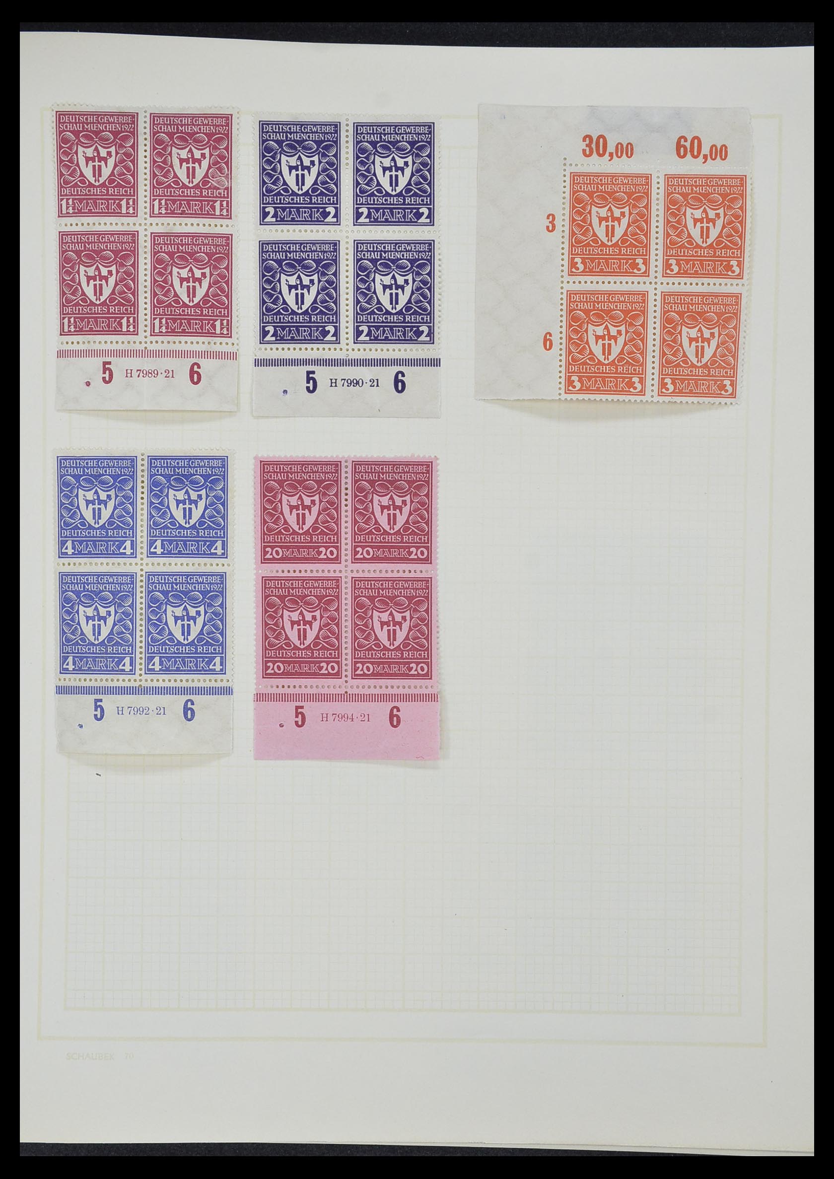 33215 009 - Stamp collection 33215 German Reich 1920-1945.