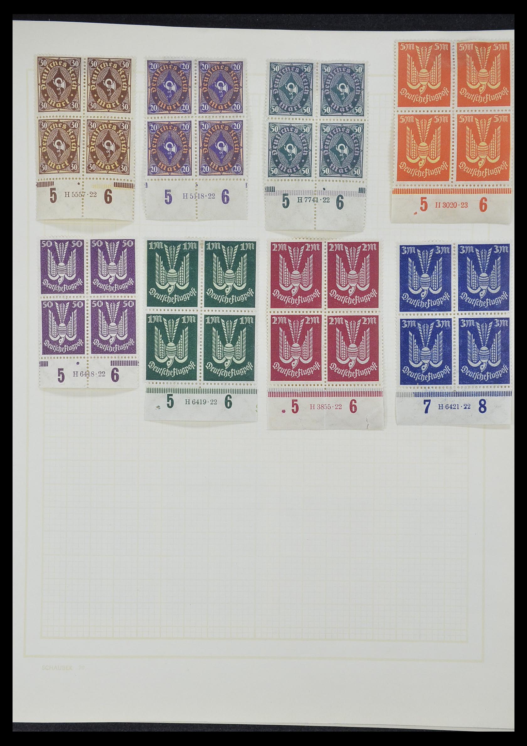 33215 011 - Stamp collection 33215 German Reich 1920-1945.