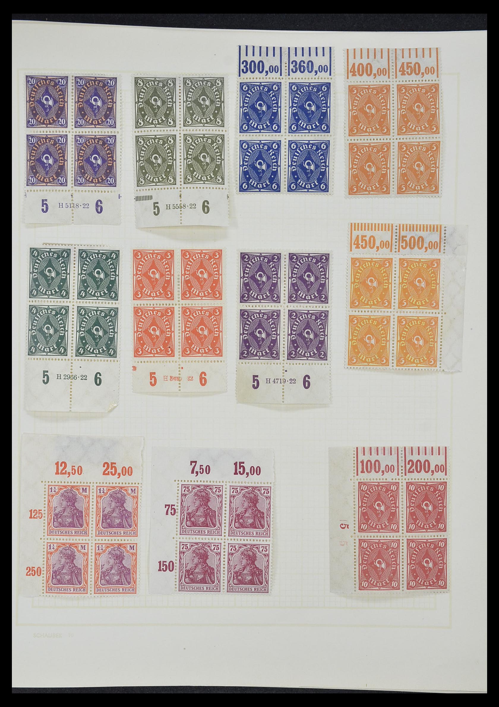 33215 013 - Stamp collection 33215 German Reich 1920-1945.