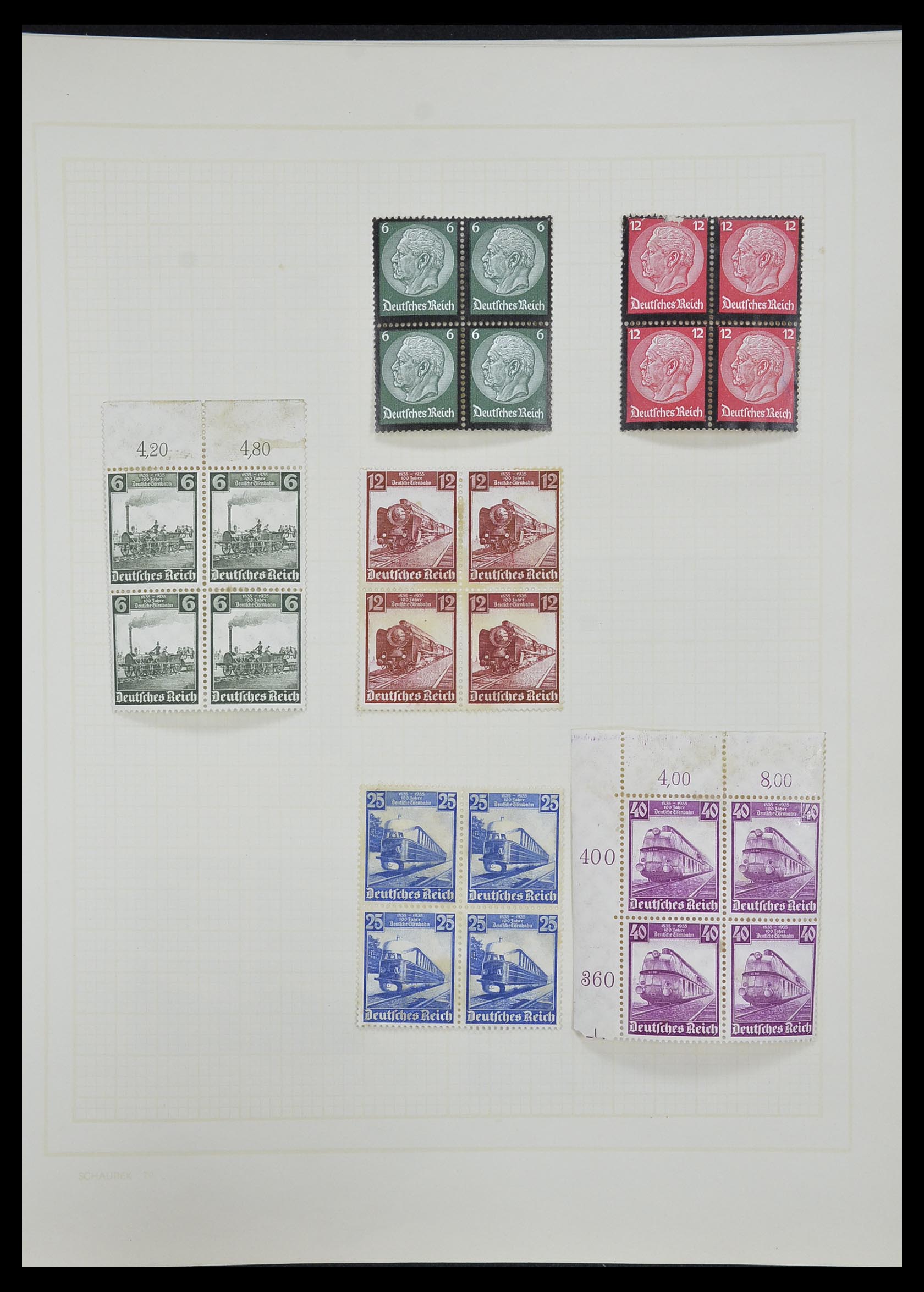 33215 029 - Stamp collection 33215 German Reich 1920-1945.