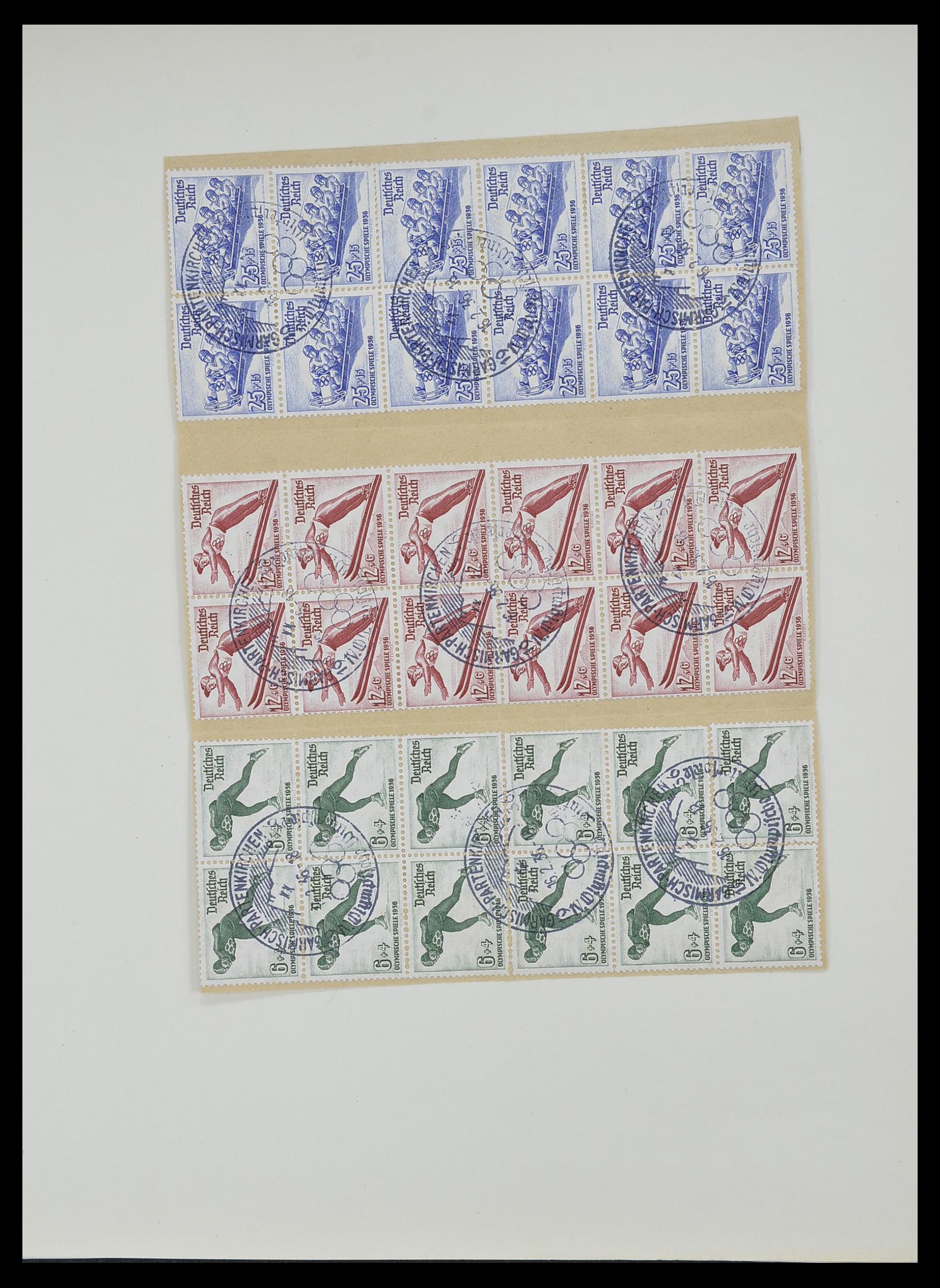33215 037 - Postzegelverzameling 33215 Duitse Rijk 1920-1945.