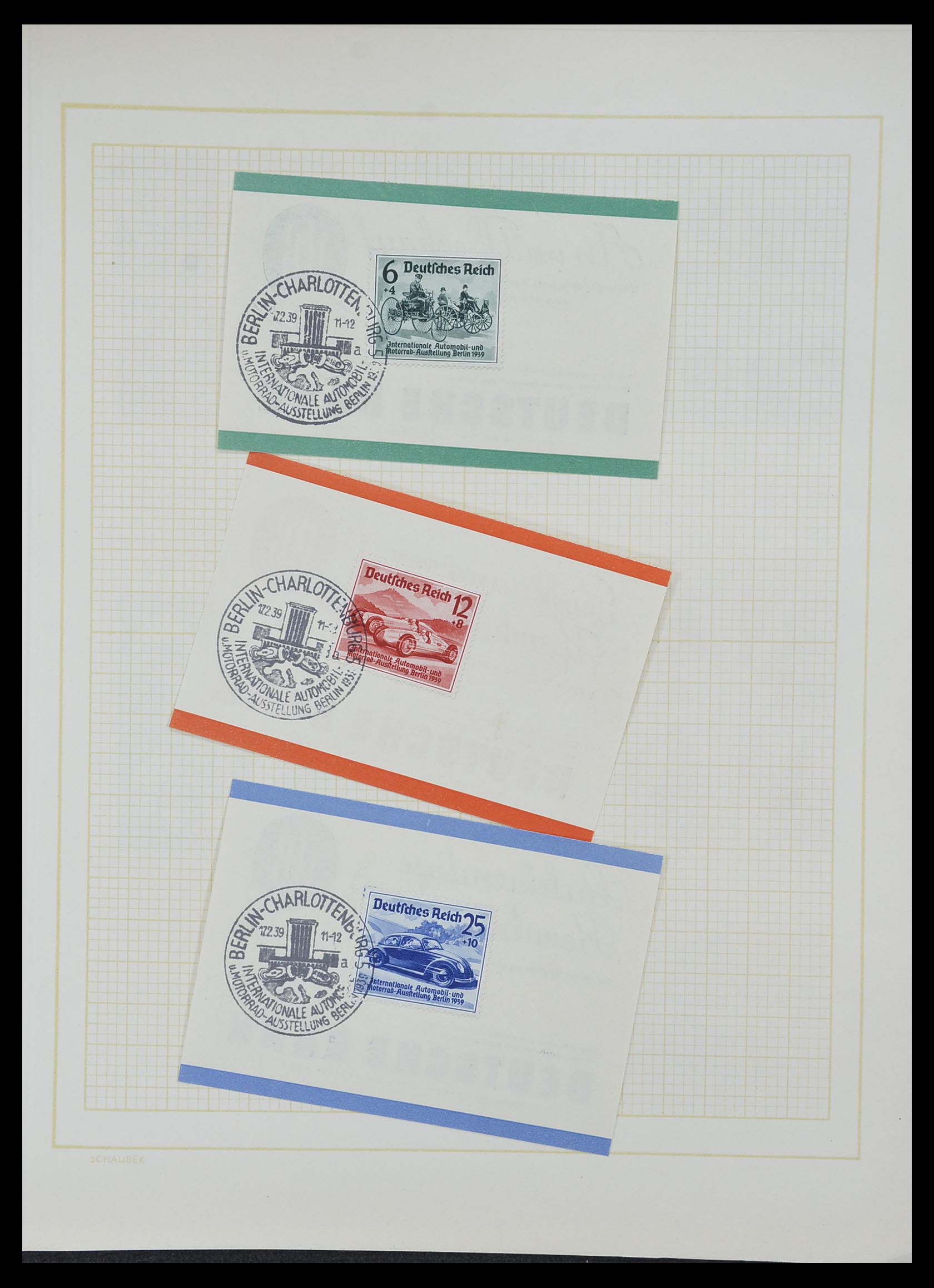 33215 038 - Postzegelverzameling 33215 Duitse Rijk 1920-1945.
