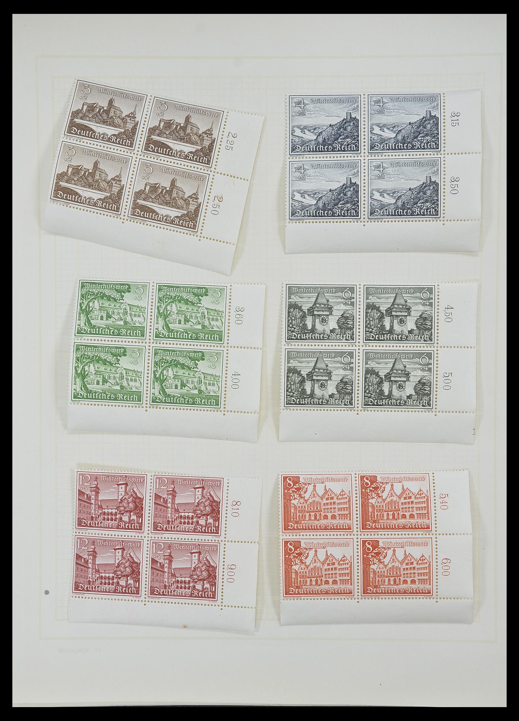 33215 043 - Stamp collection 33215 German Reich 1920-1945.