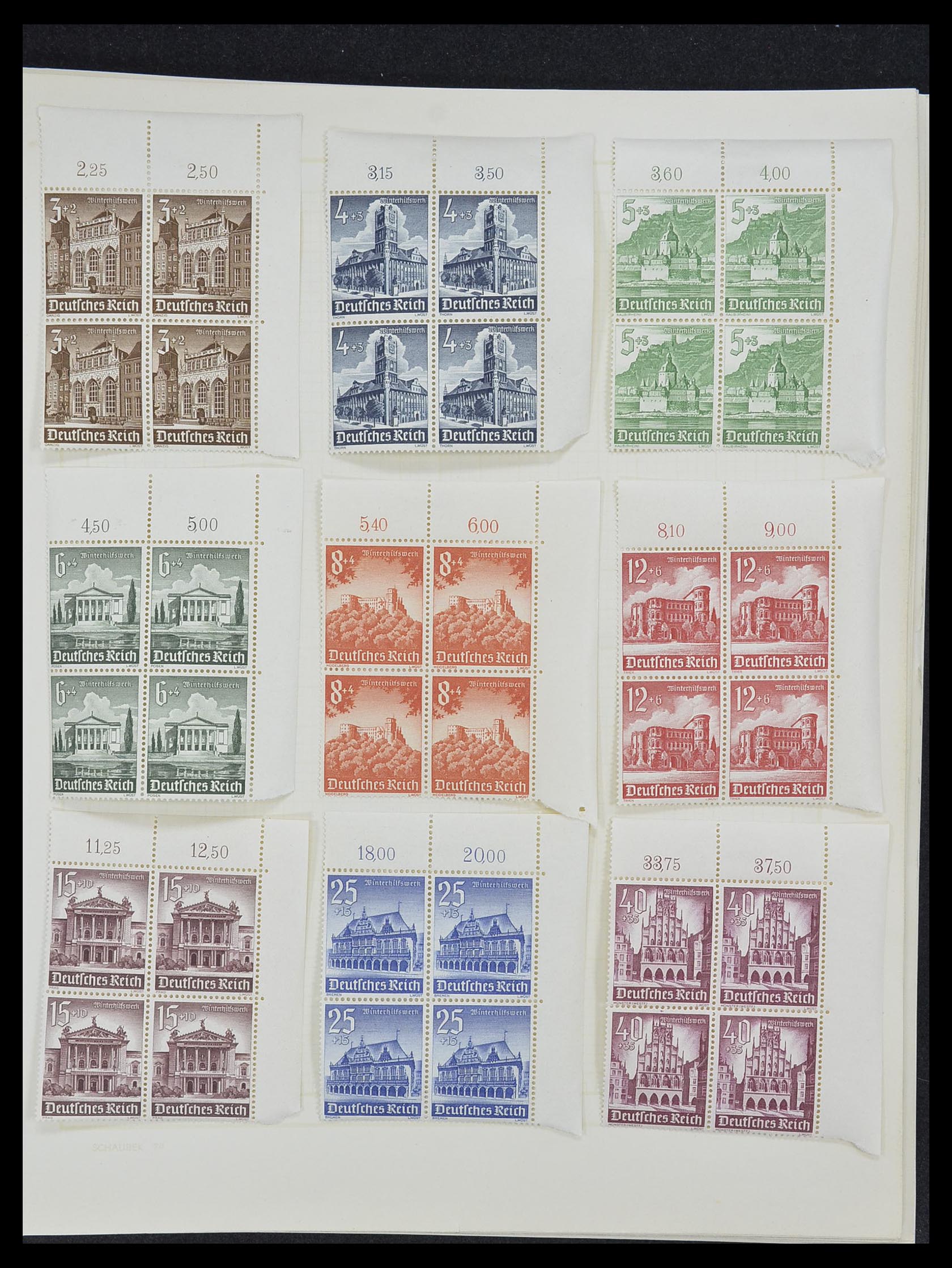 33215 045 - Postzegelverzameling 33215 Duitse Rijk 1920-1945.
