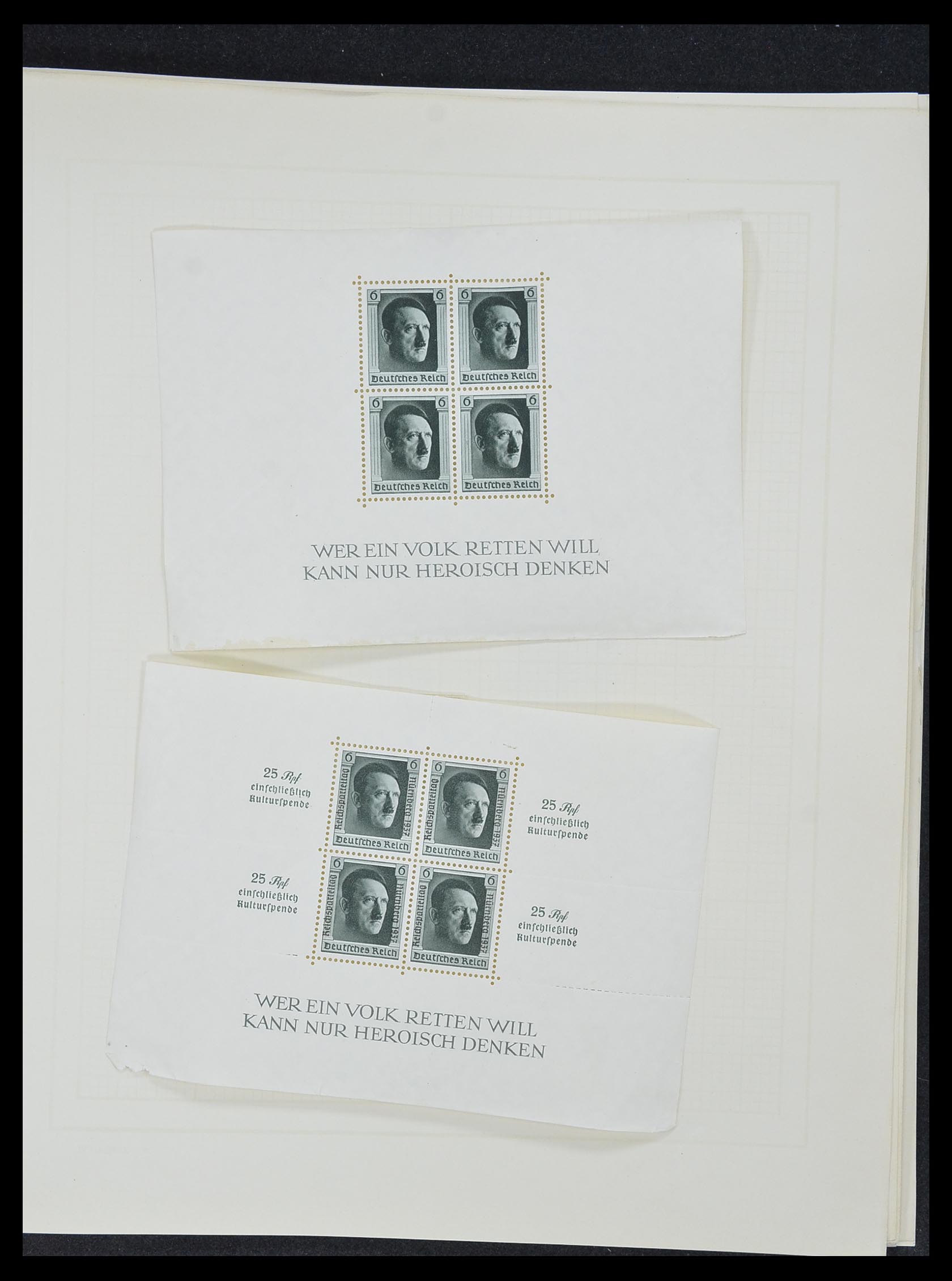 33215 048 - Postzegelverzameling 33215 Duitse Rijk 1920-1945.
