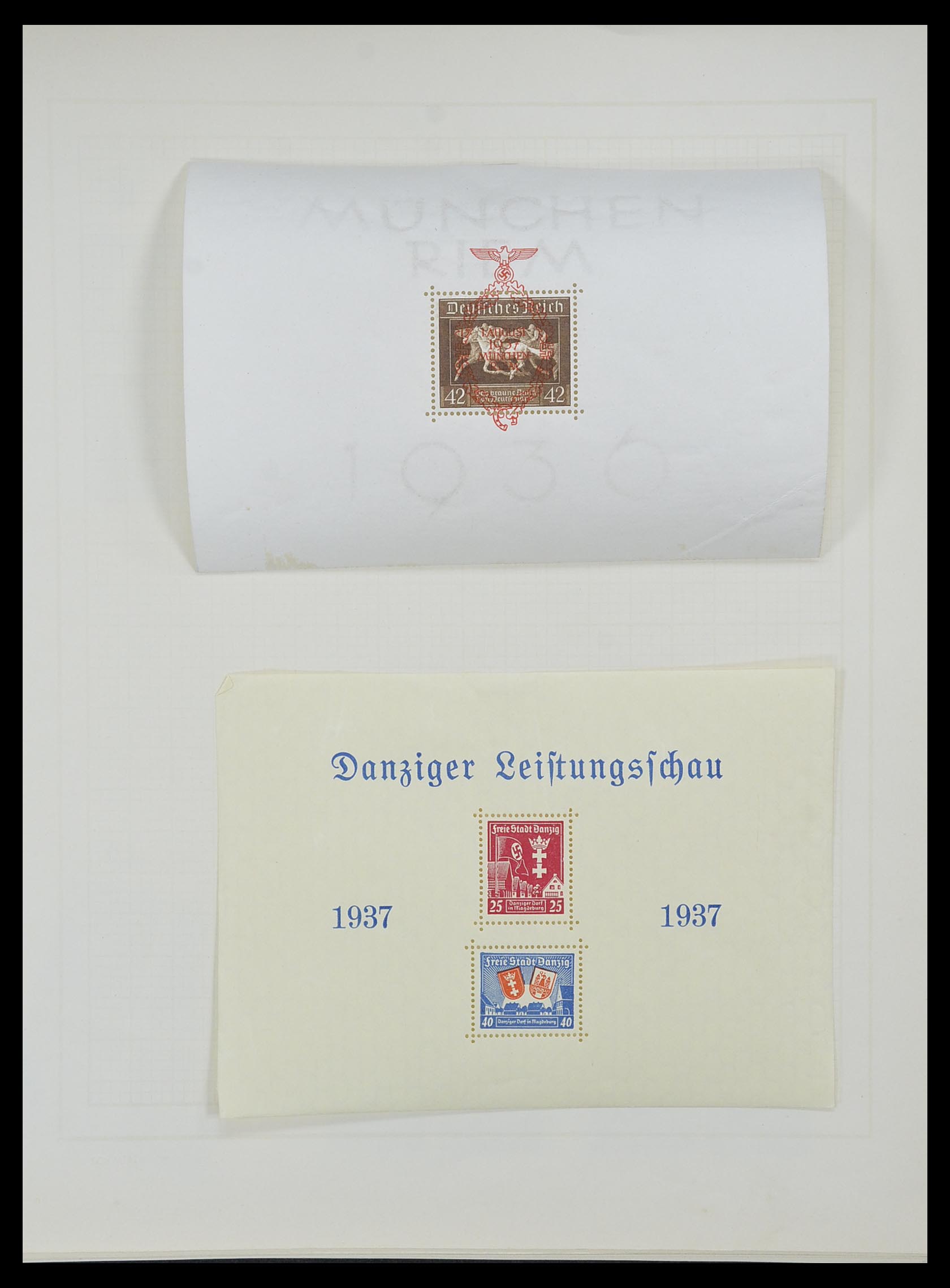 33215 050 - Stamp collection 33215 German Reich 1920-1945.