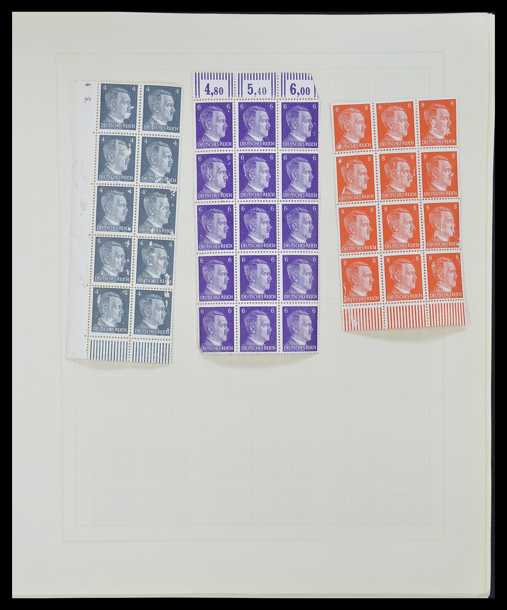 33215 053 - Postzegelverzameling 33215 Duitse Rijk 1920-1945.