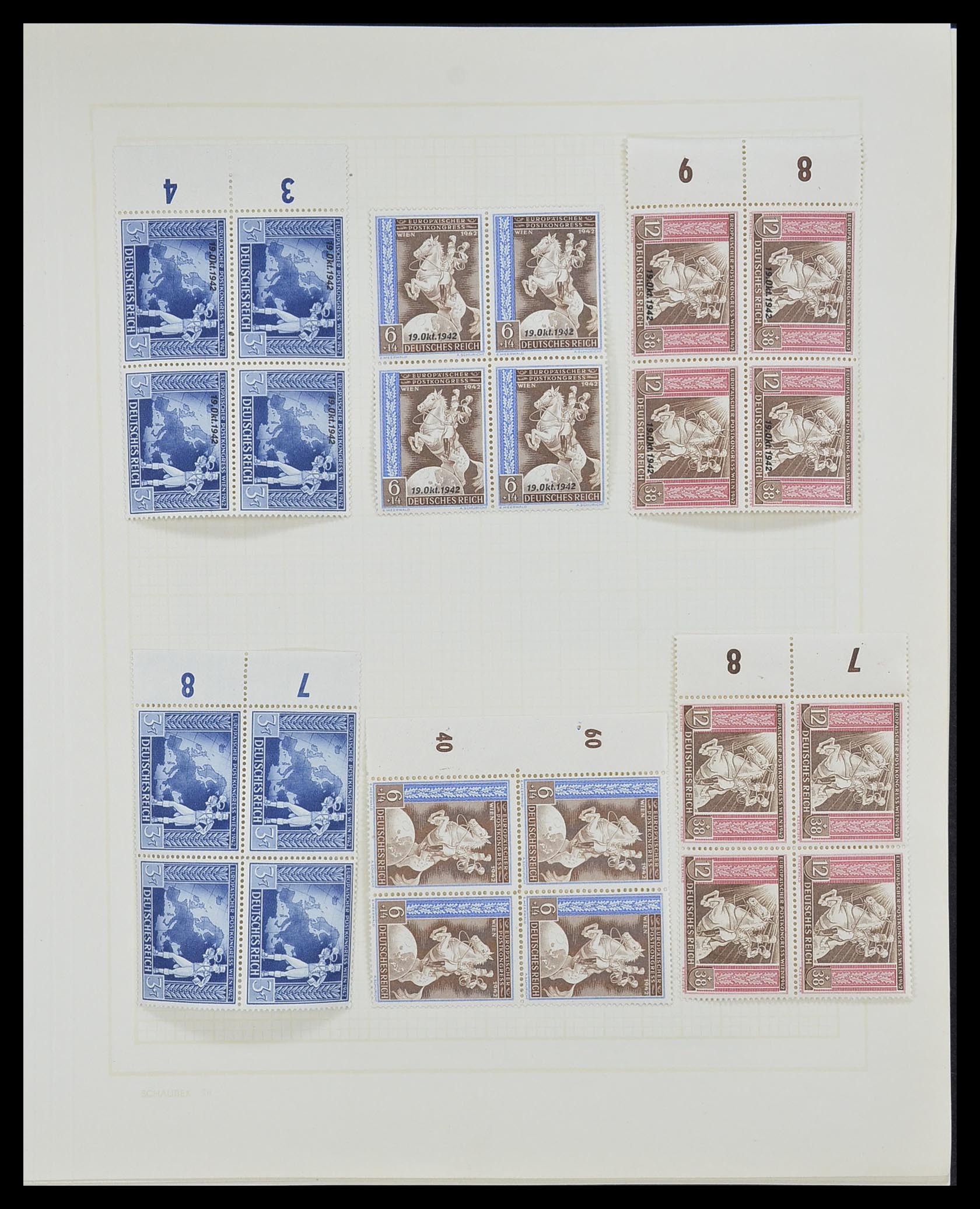 33215 057 - Stamp collection 33215 German Reich 1920-1945.