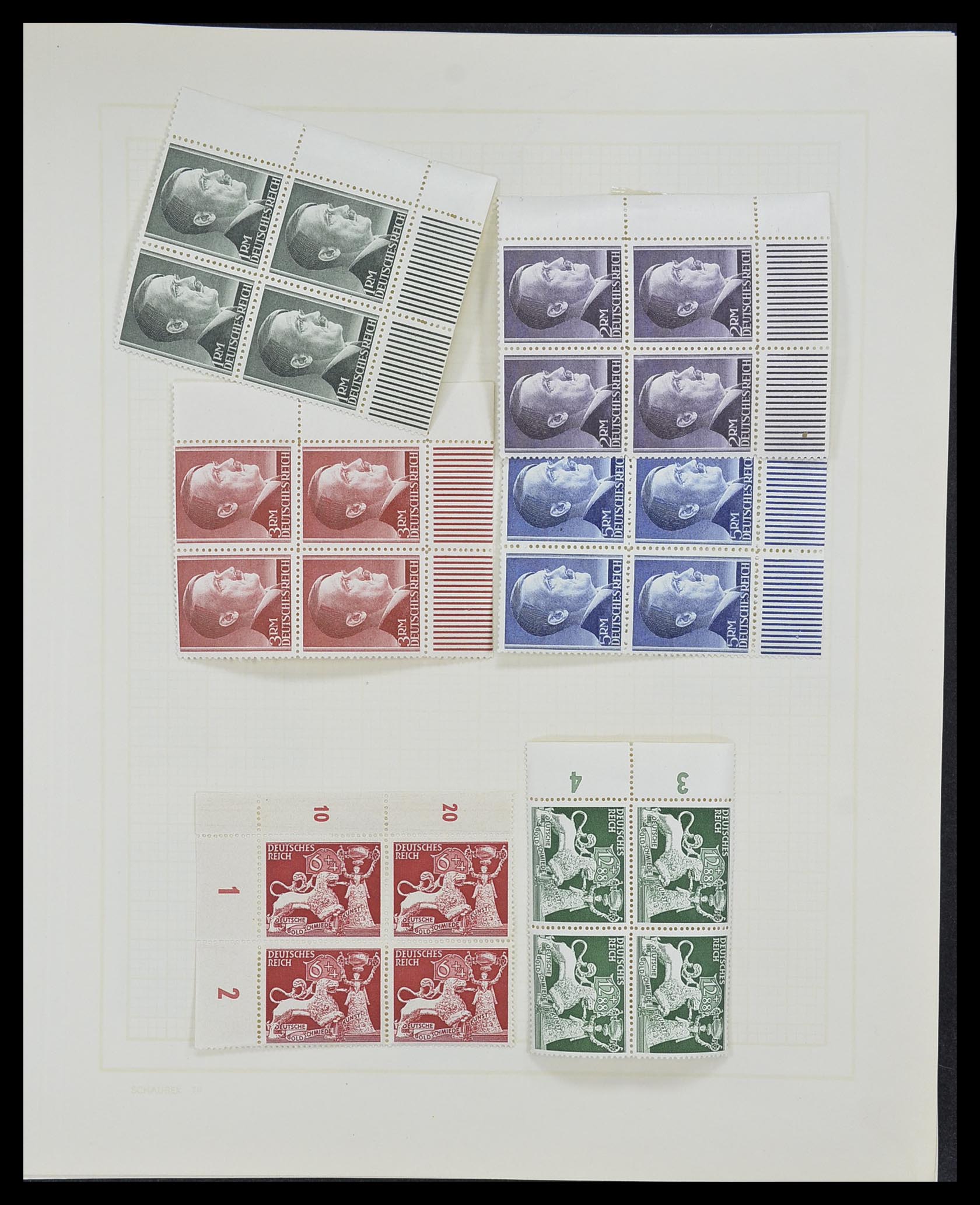 33215 058 - Stamp collection 33215 German Reich 1920-1945.