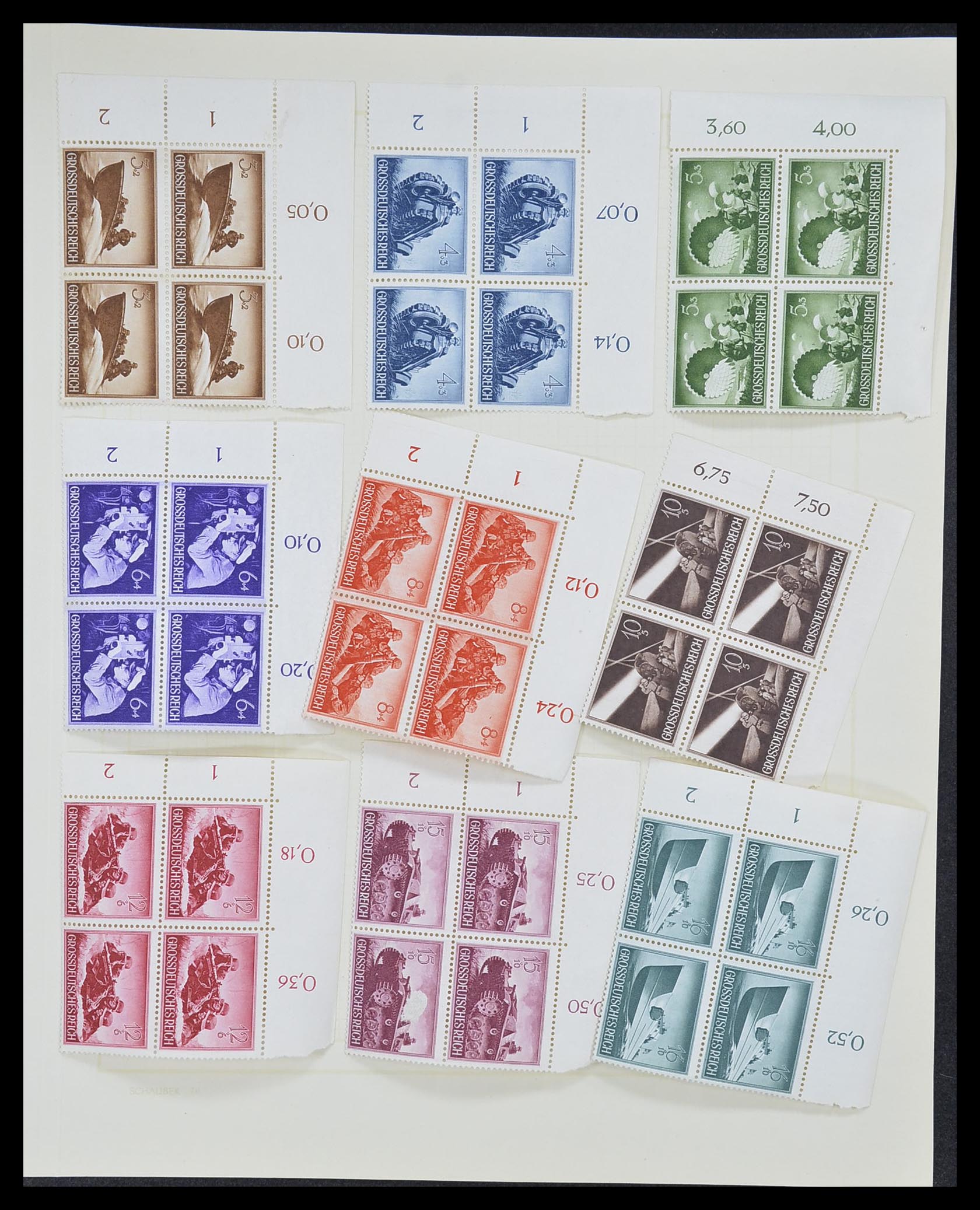 33215 061 - Stamp collection 33215 German Reich 1920-1945.