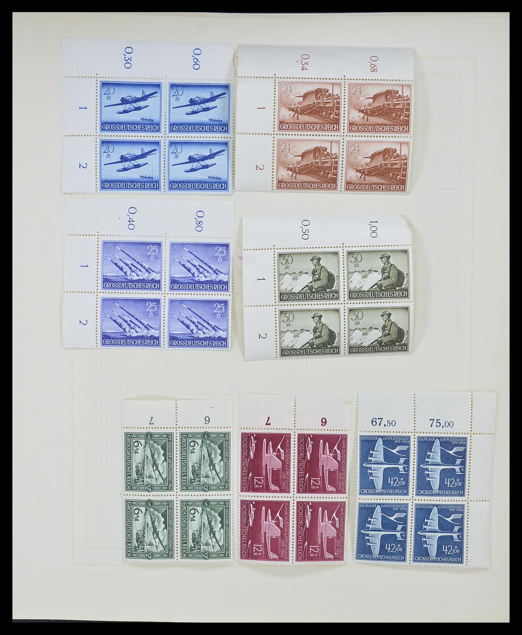 33215 062 - Stamp collection 33215 German Reich 1920-1945.