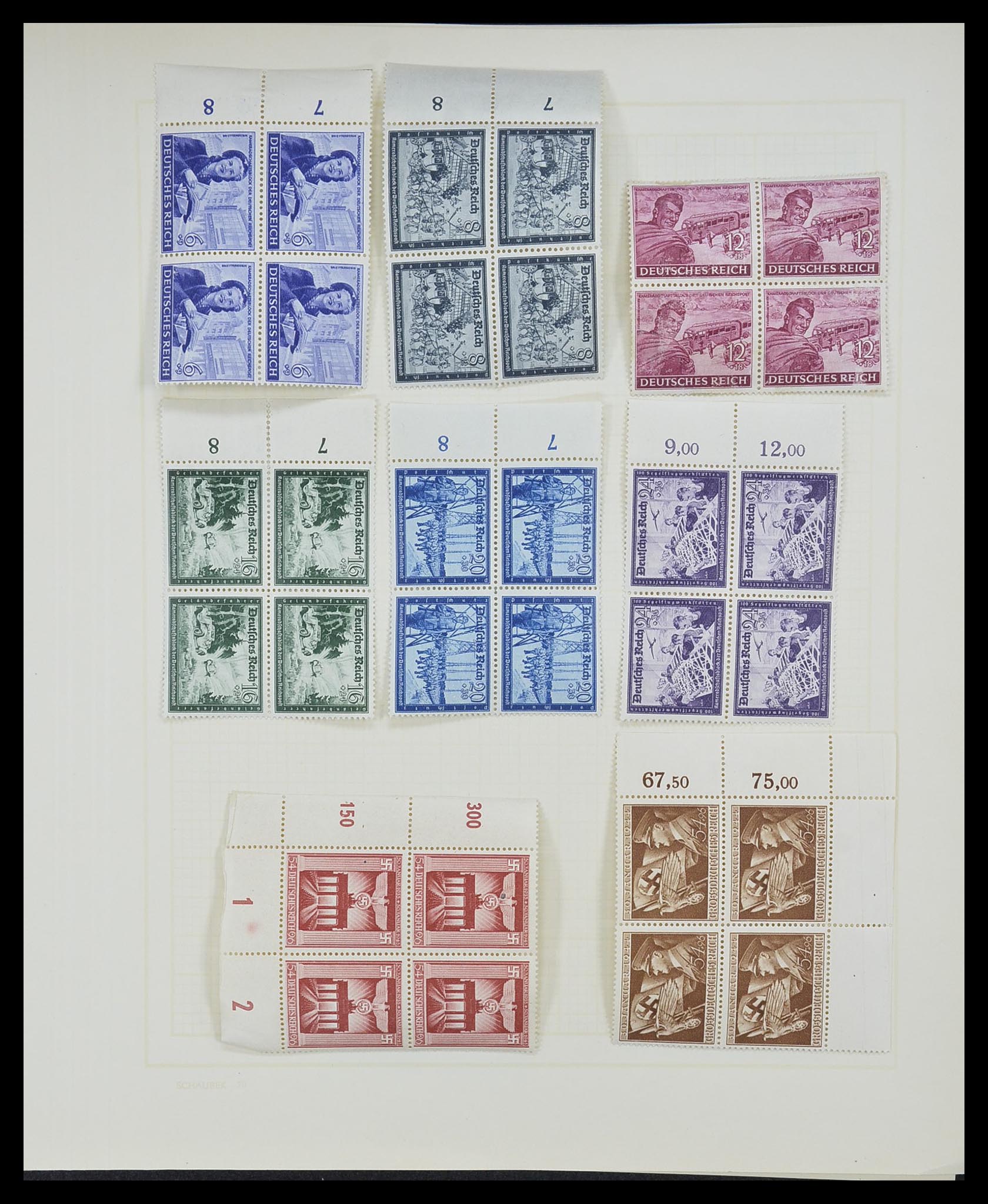 33215 064 - Stamp collection 33215 German Reich 1920-1945.