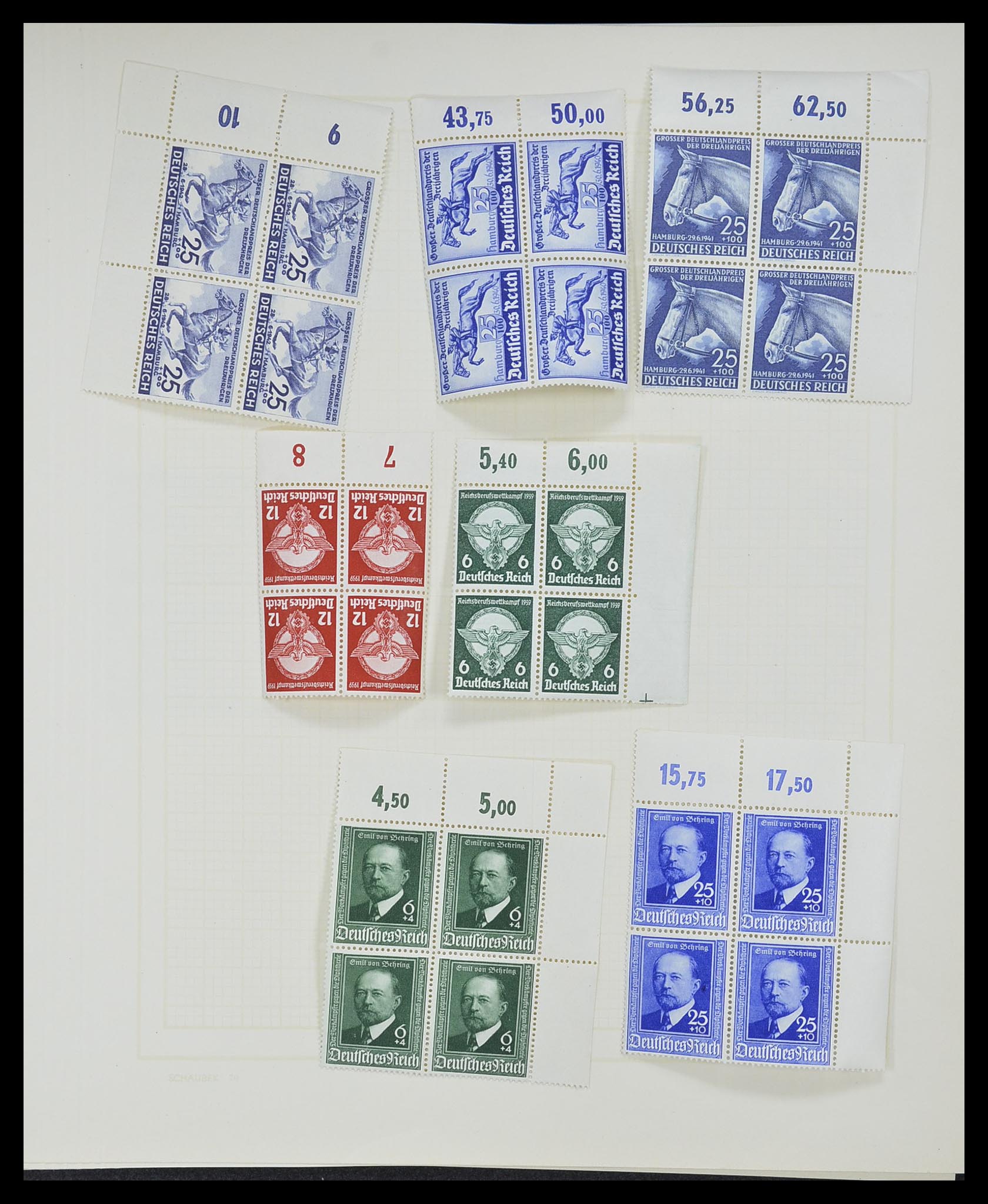 33215 065 - Stamp collection 33215 German Reich 1920-1945.