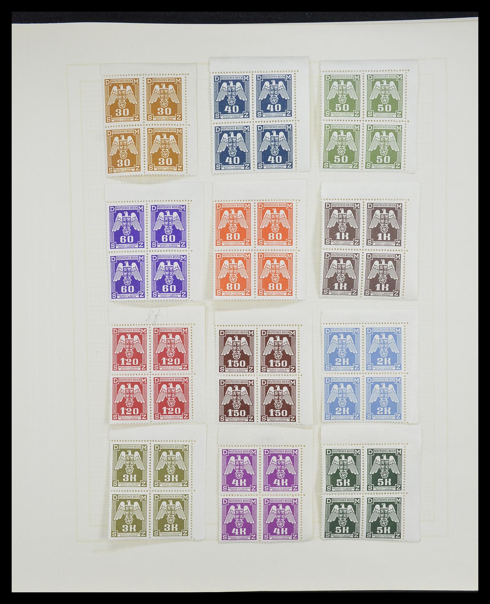 33215 080 - Stamp collection 33215 German Reich 1920-1945.