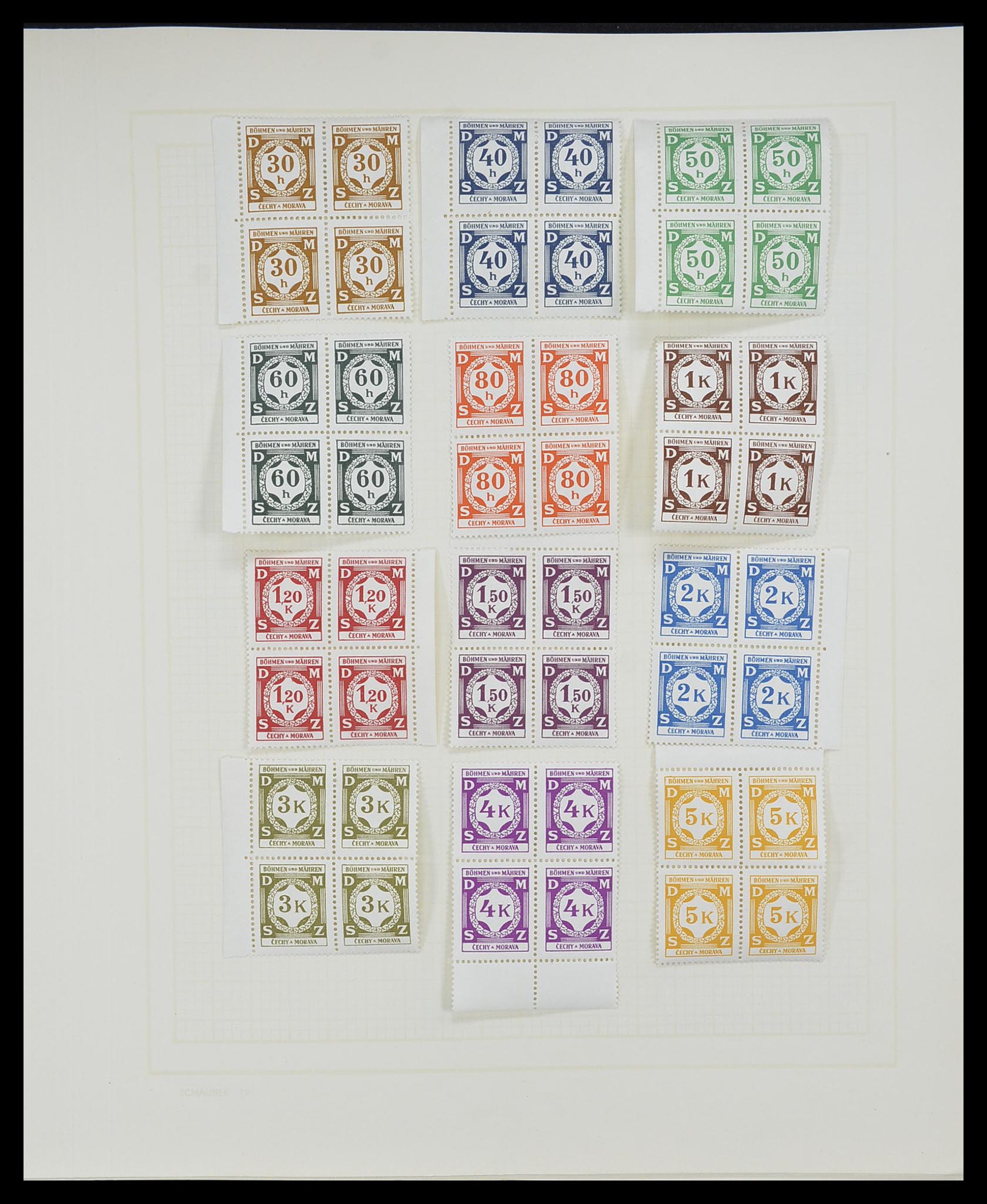 33215 081 - Stamp collection 33215 German Reich 1920-1945.