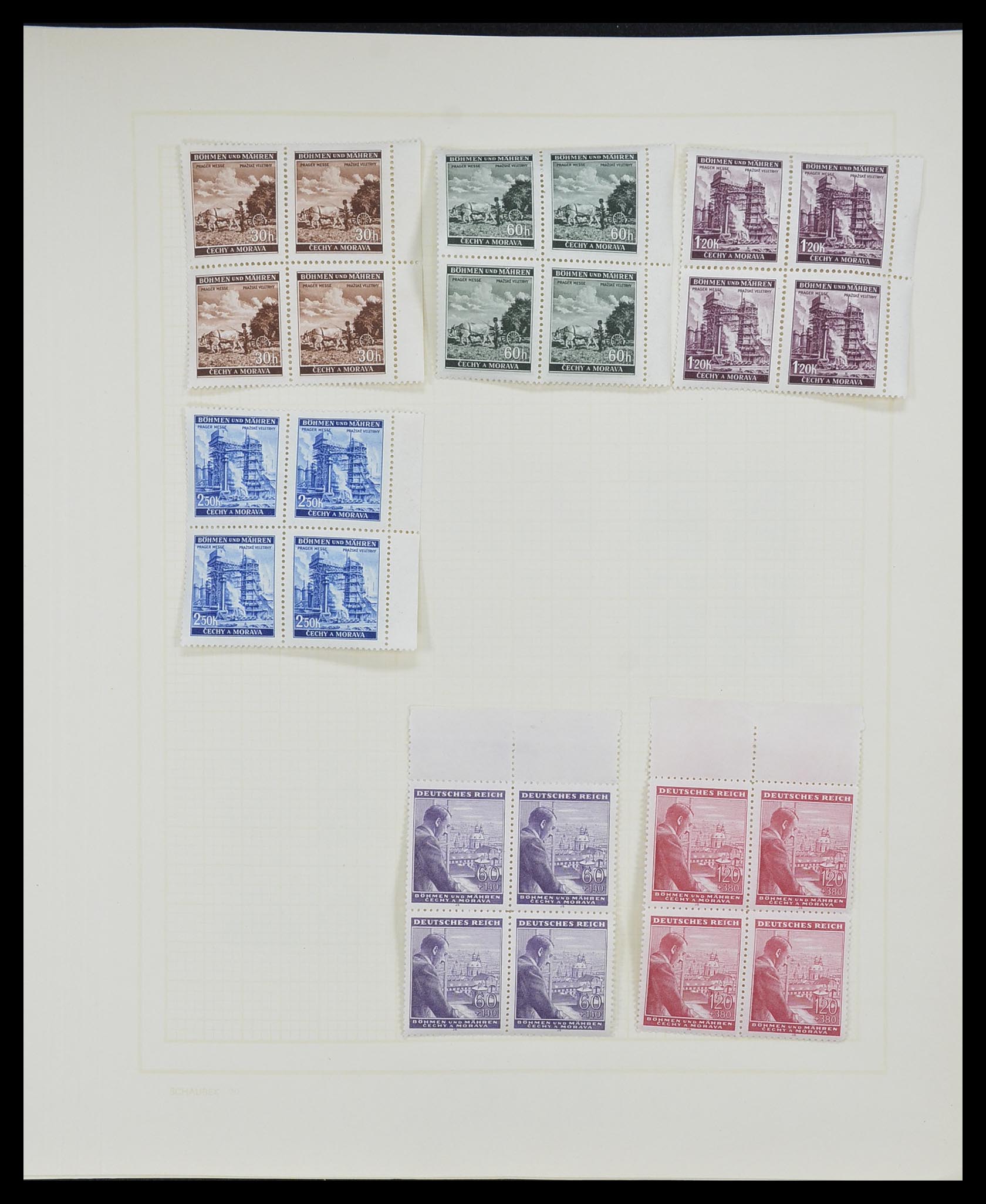33215 082 - Stamp collection 33215 German Reich 1920-1945.