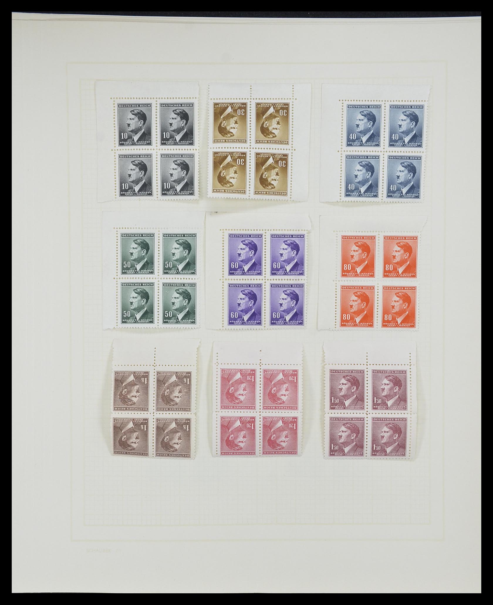 33215 086 - Stamp collection 33215 German Reich 1920-1945.