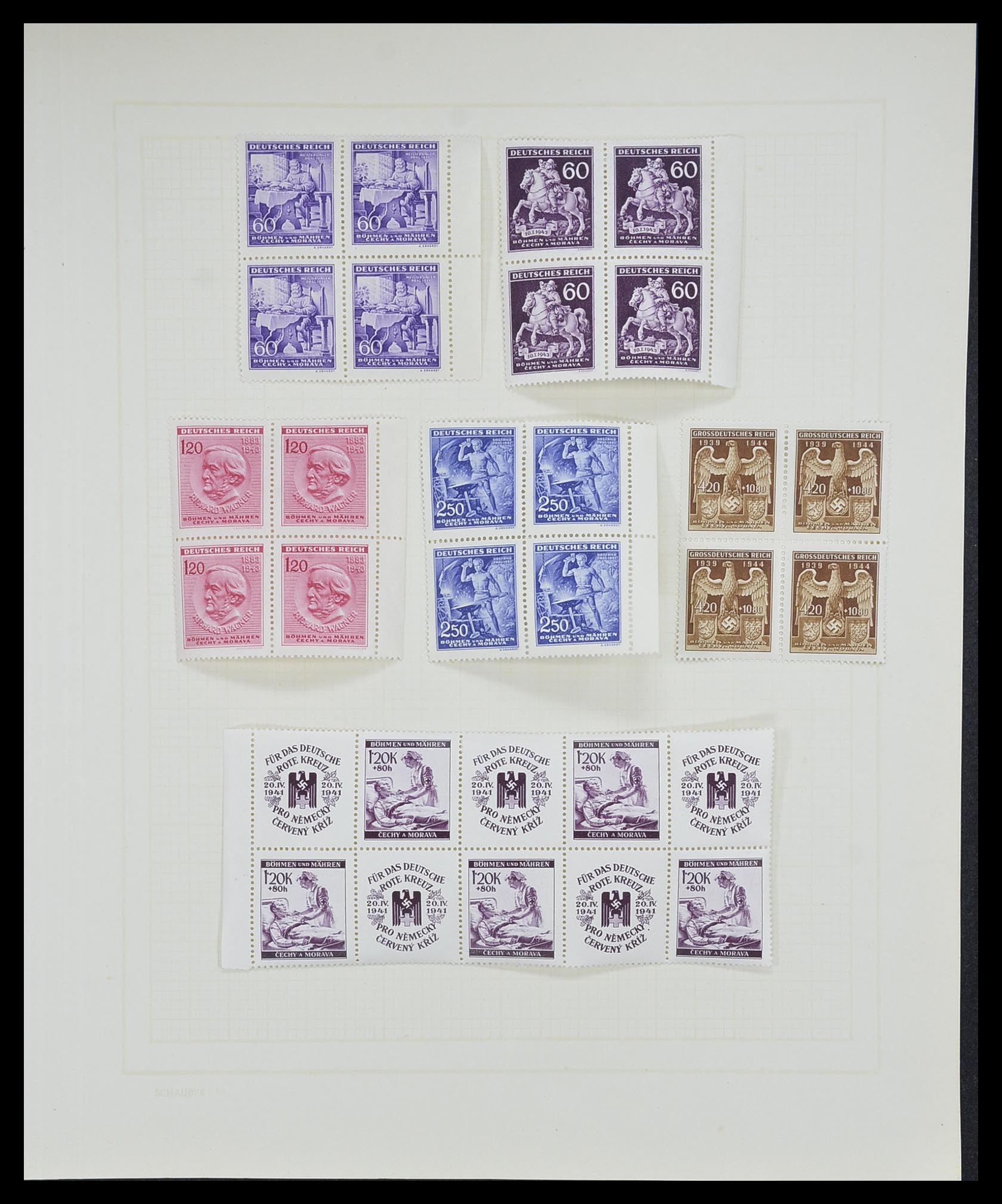 33215 089 - Postzegelverzameling 33215 Duitse Rijk 1920-1945.