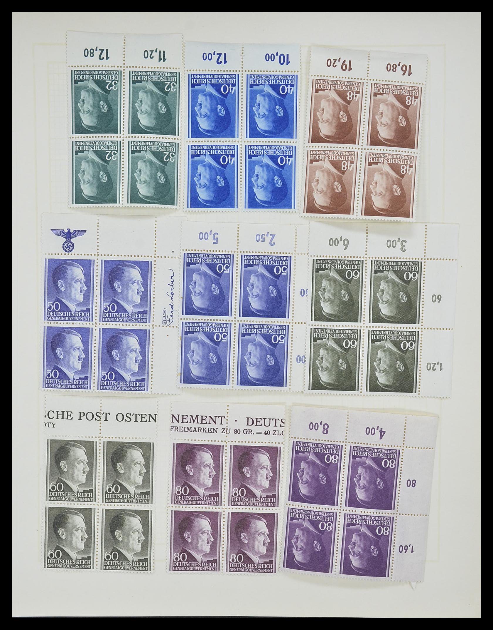 33215 094 - Stamp collection 33215 German Reich 1920-1945.