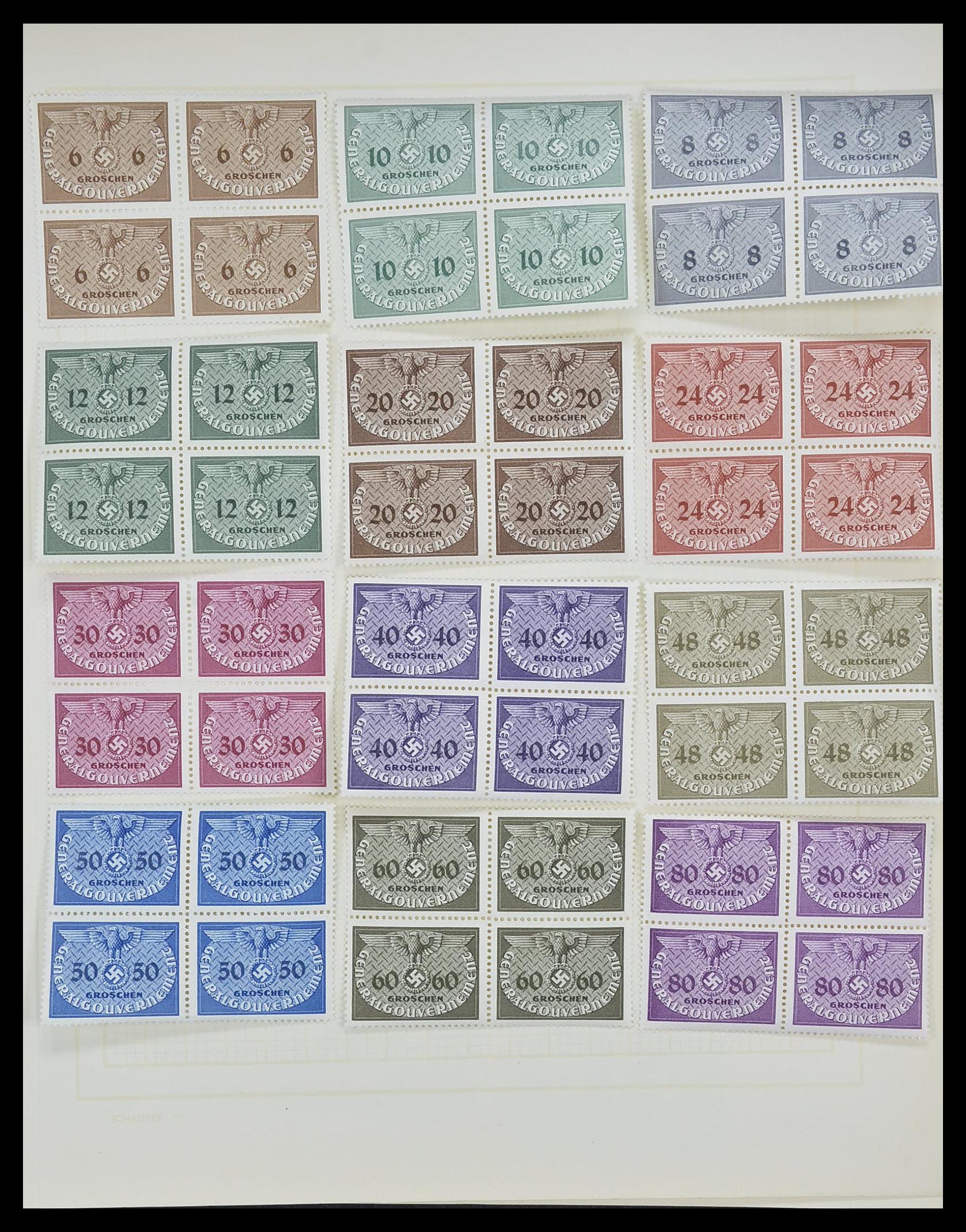 33215 097 - Stamp collection 33215 German Reich 1920-1945.