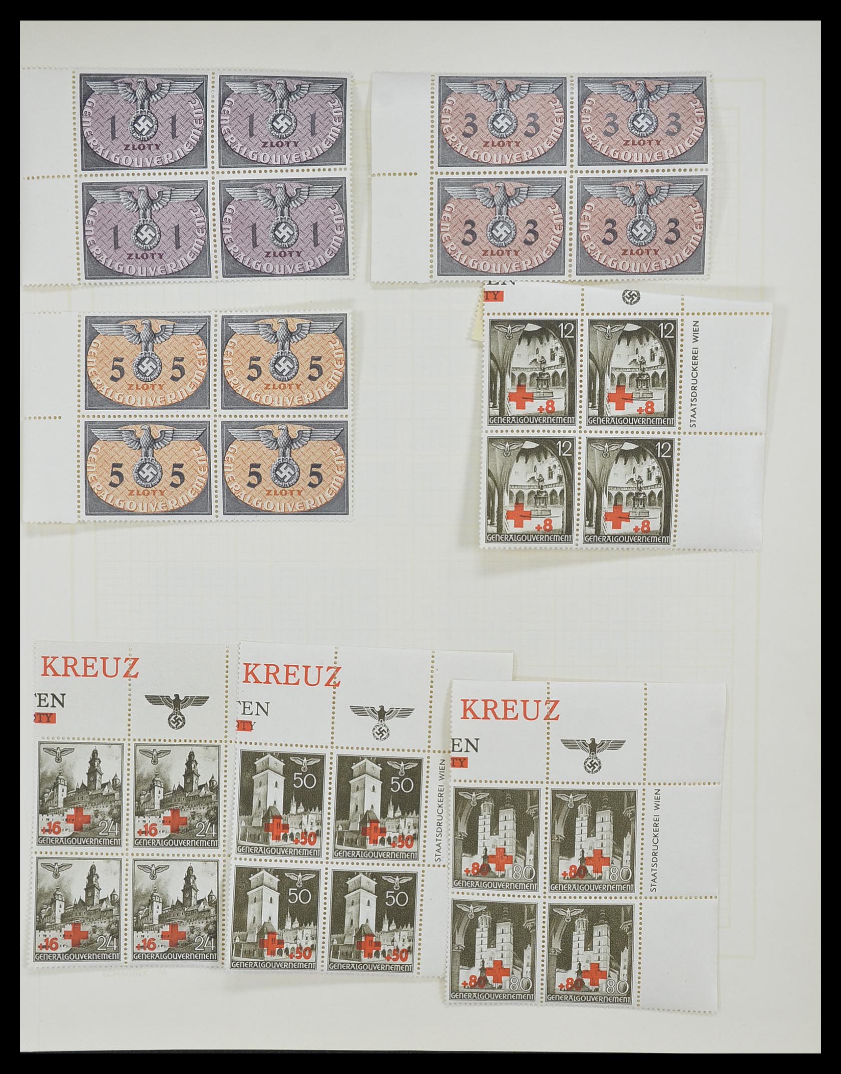 33215 098 - Stamp collection 33215 German Reich 1920-1945.