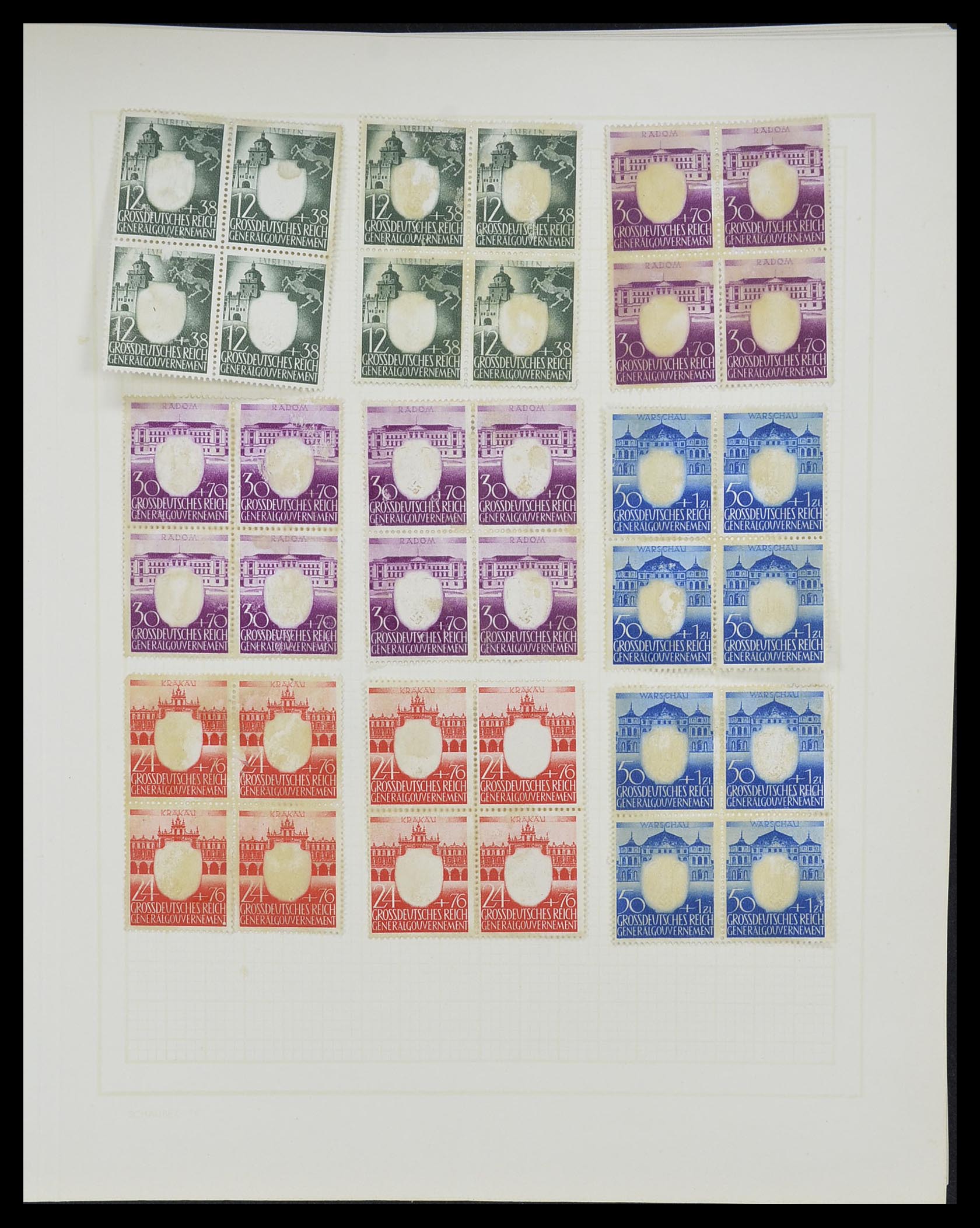 33215 104 - Stamp collection 33215 German Reich 1920-1945.