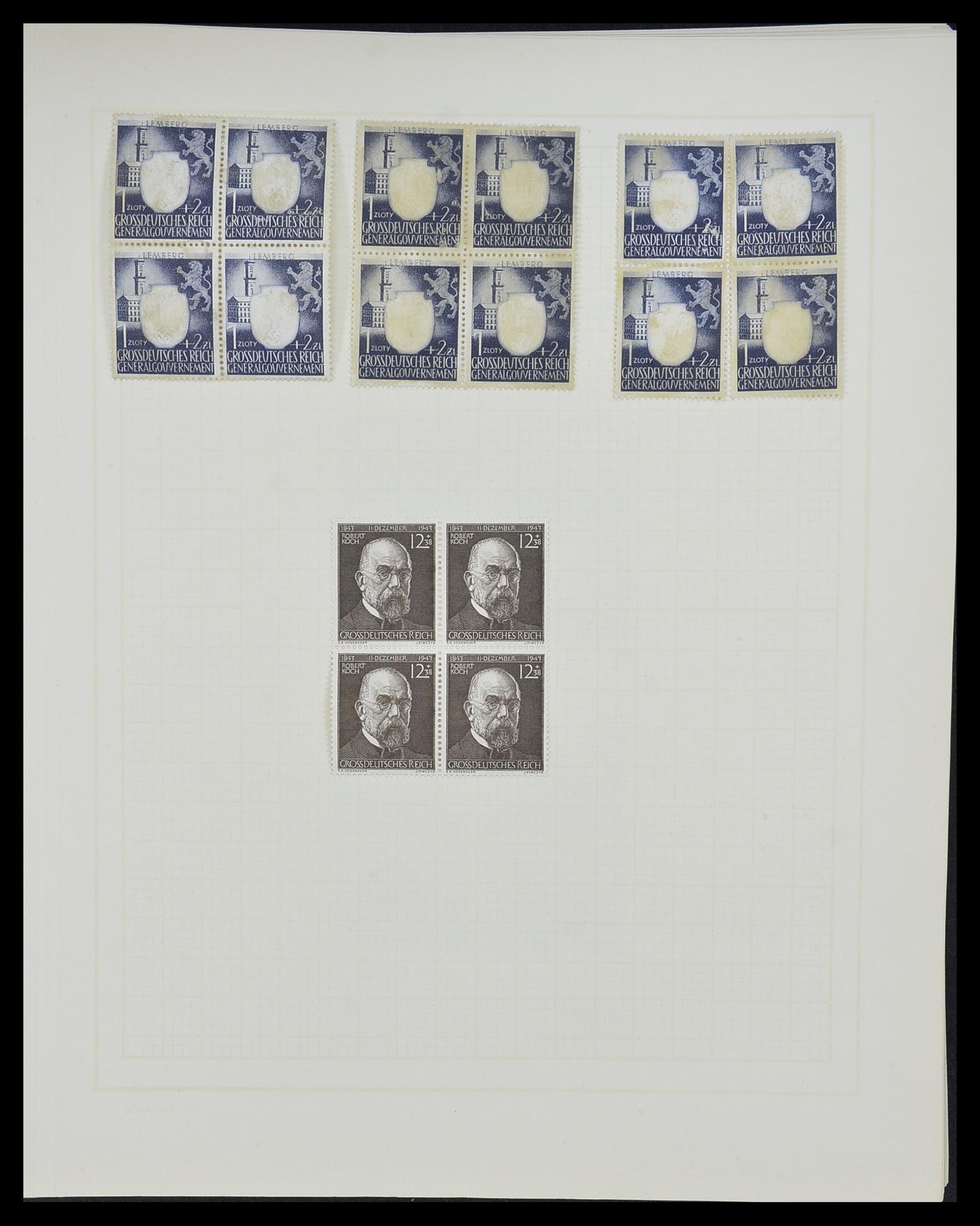 33215 105 - Stamp collection 33215 German Reich 1920-1945.