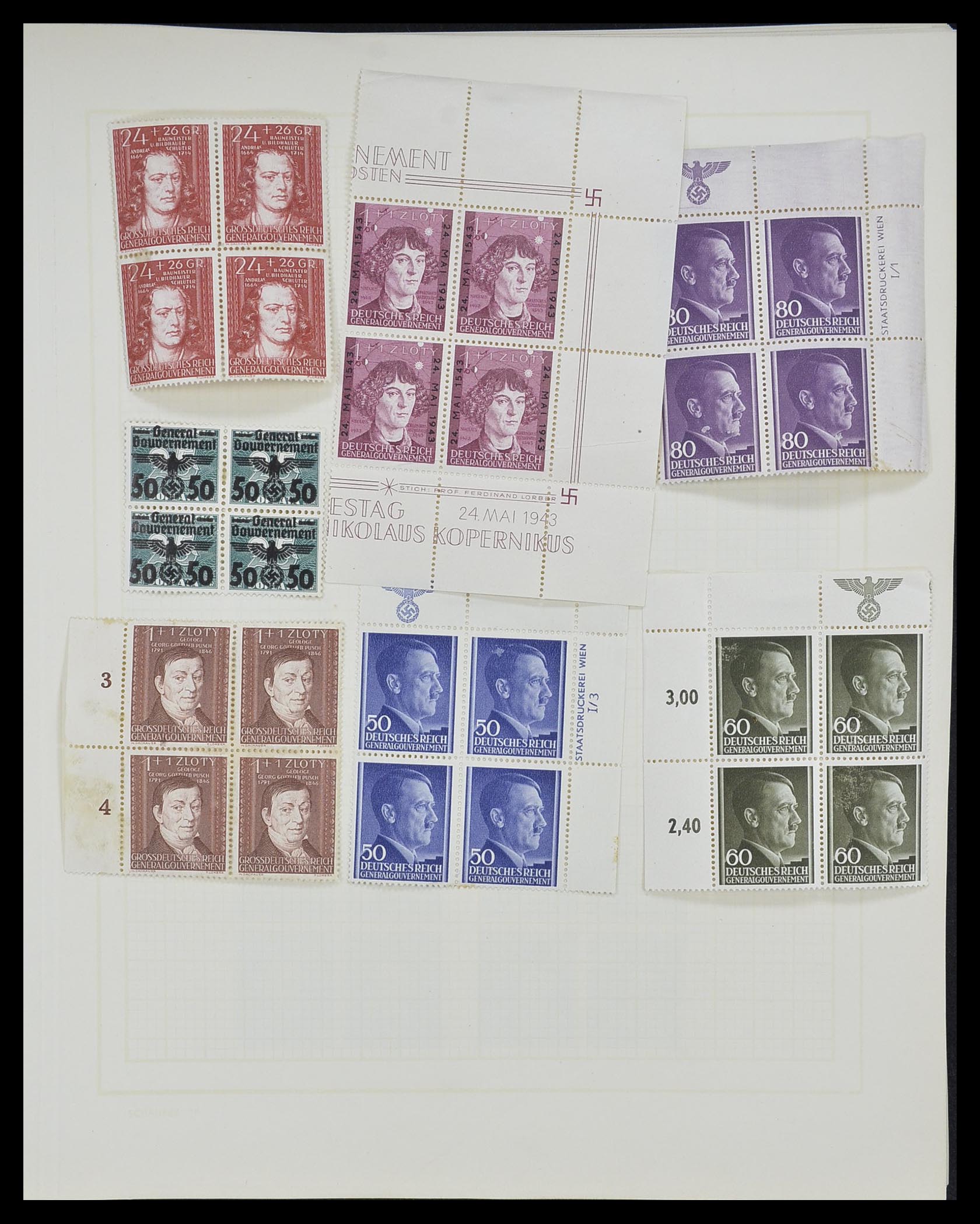 33215 107 - Postzegelverzameling 33215 Duitse Rijk 1920-1945.