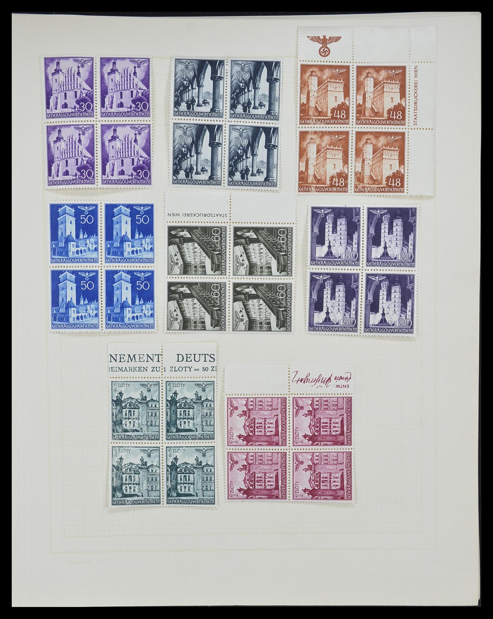 33215 109 - Stamp collection 33215 German Reich 1920-1945.