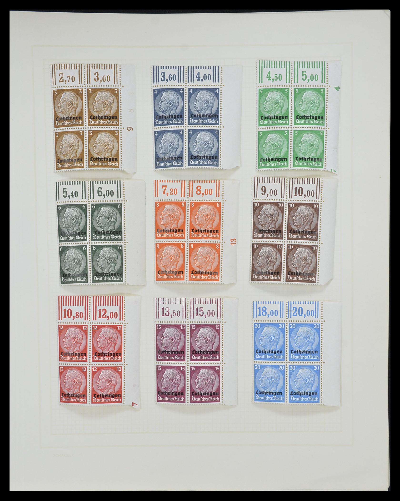 33215 111 - Stamp collection 33215 German Reich 1920-1945.