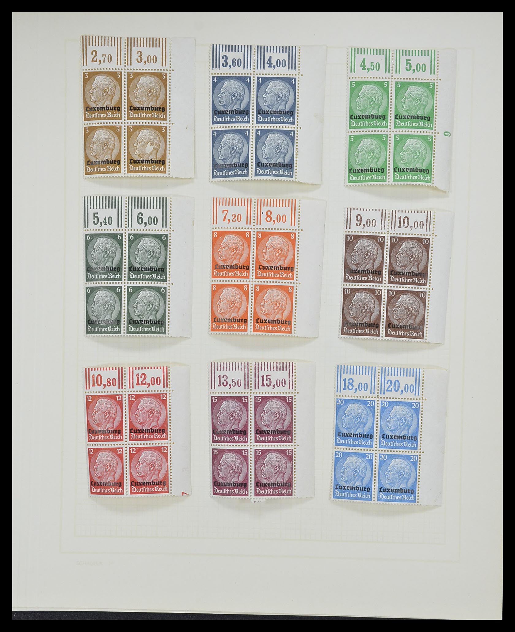 33215 116 - Stamp collection 33215 German Reich 1920-1945.