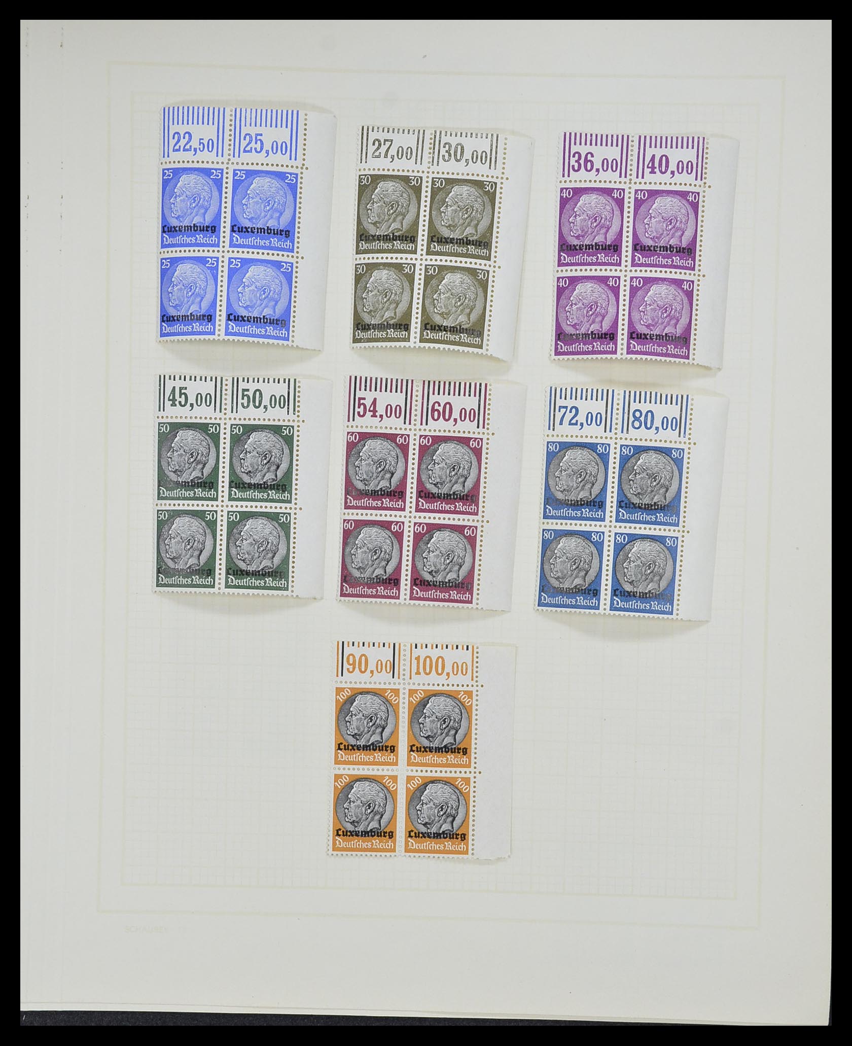 33215 117 - Stamp collection 33215 German Reich 1920-1945.