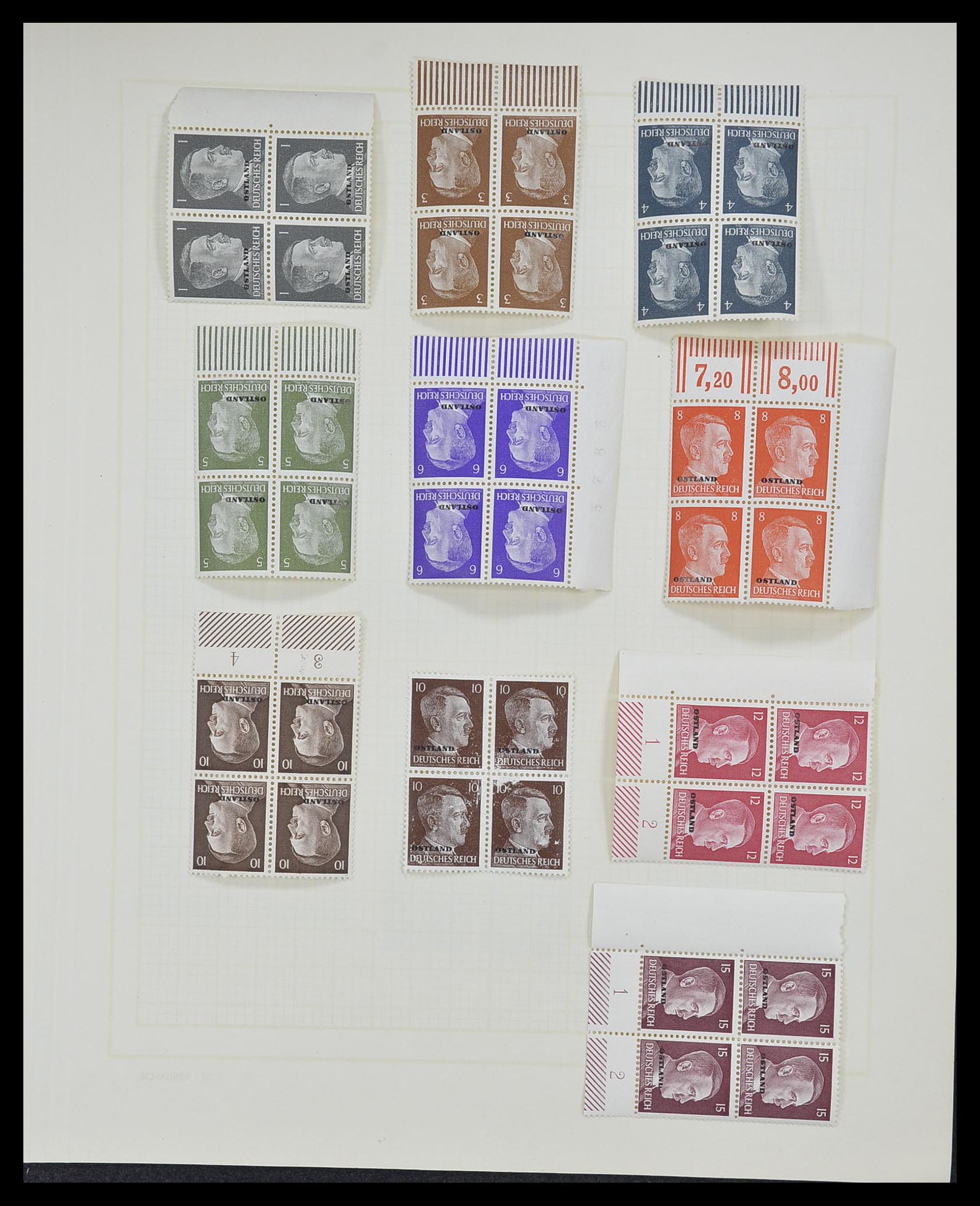 33215 118 - Stamp collection 33215 German Reich 1920-1945.