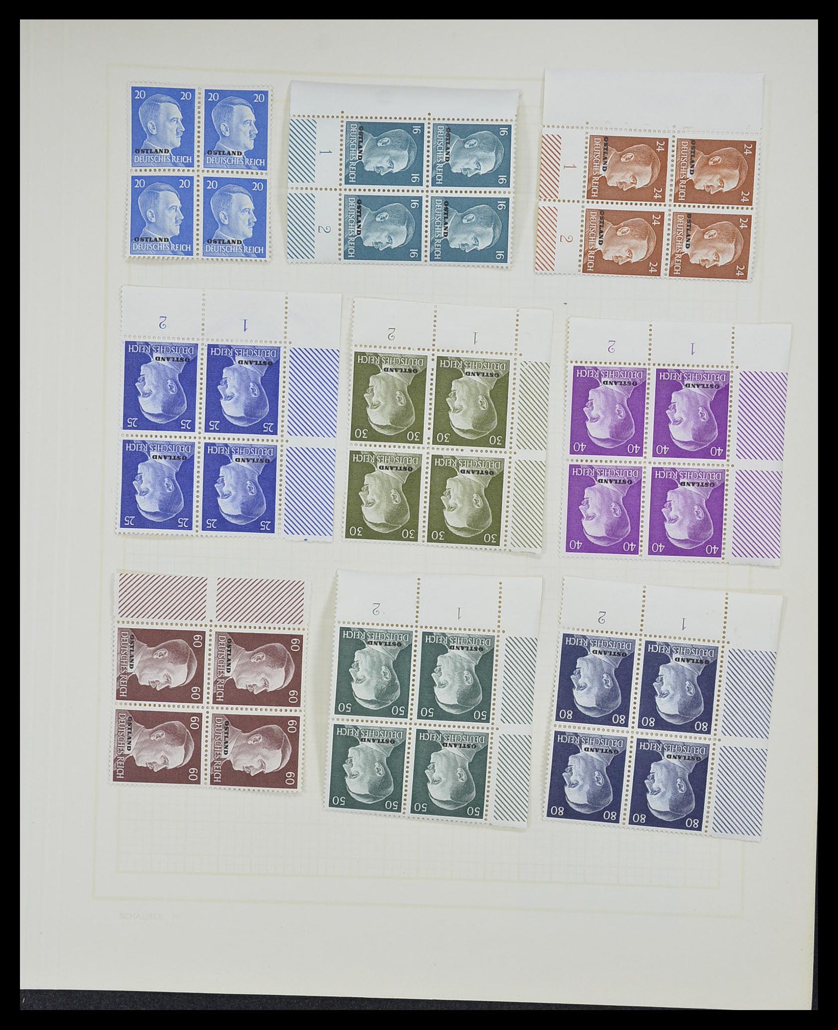 33215 119 - Stamp collection 33215 German Reich 1920-1945.