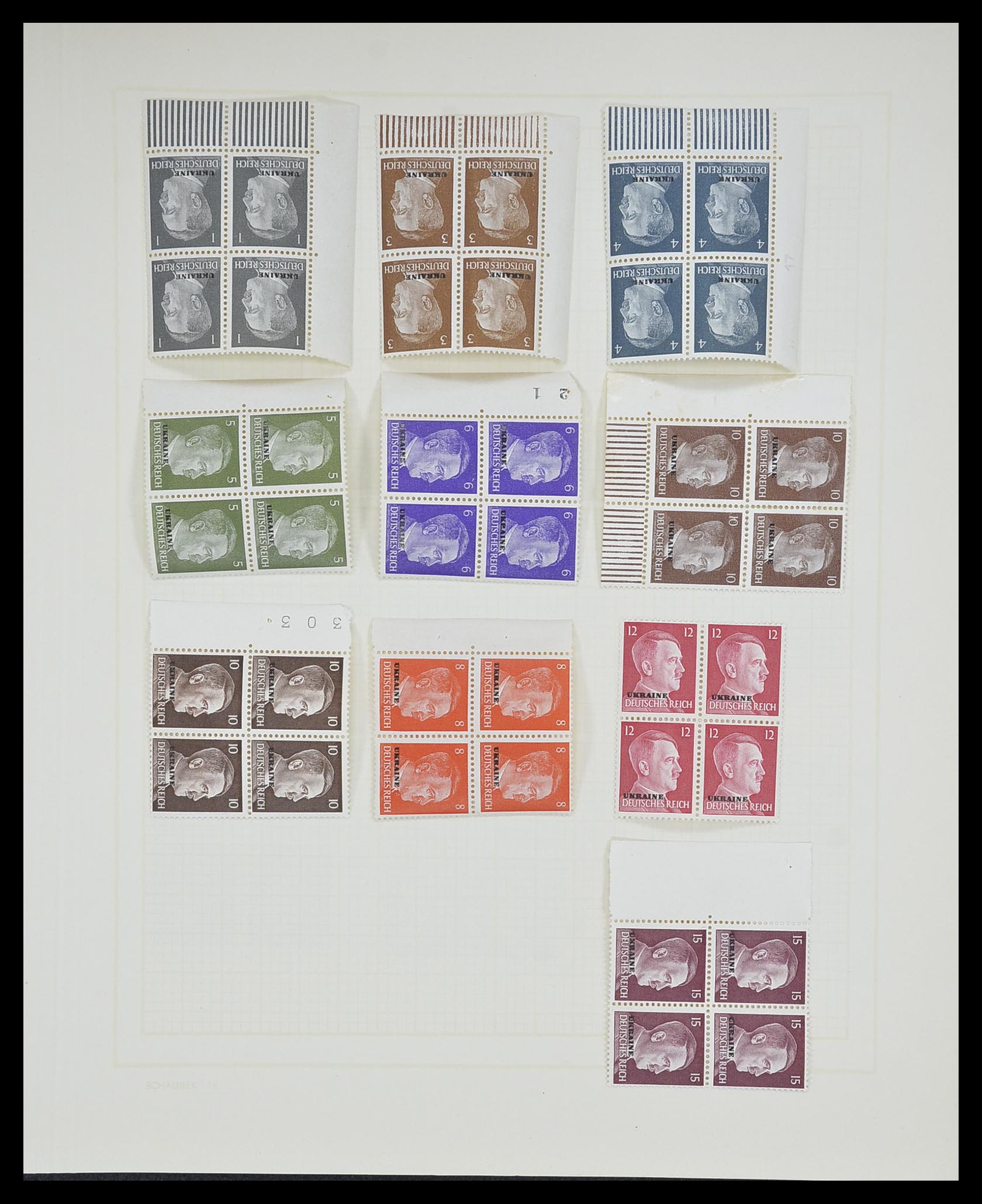 33215 120 - Stamp collection 33215 German Reich 1920-1945.