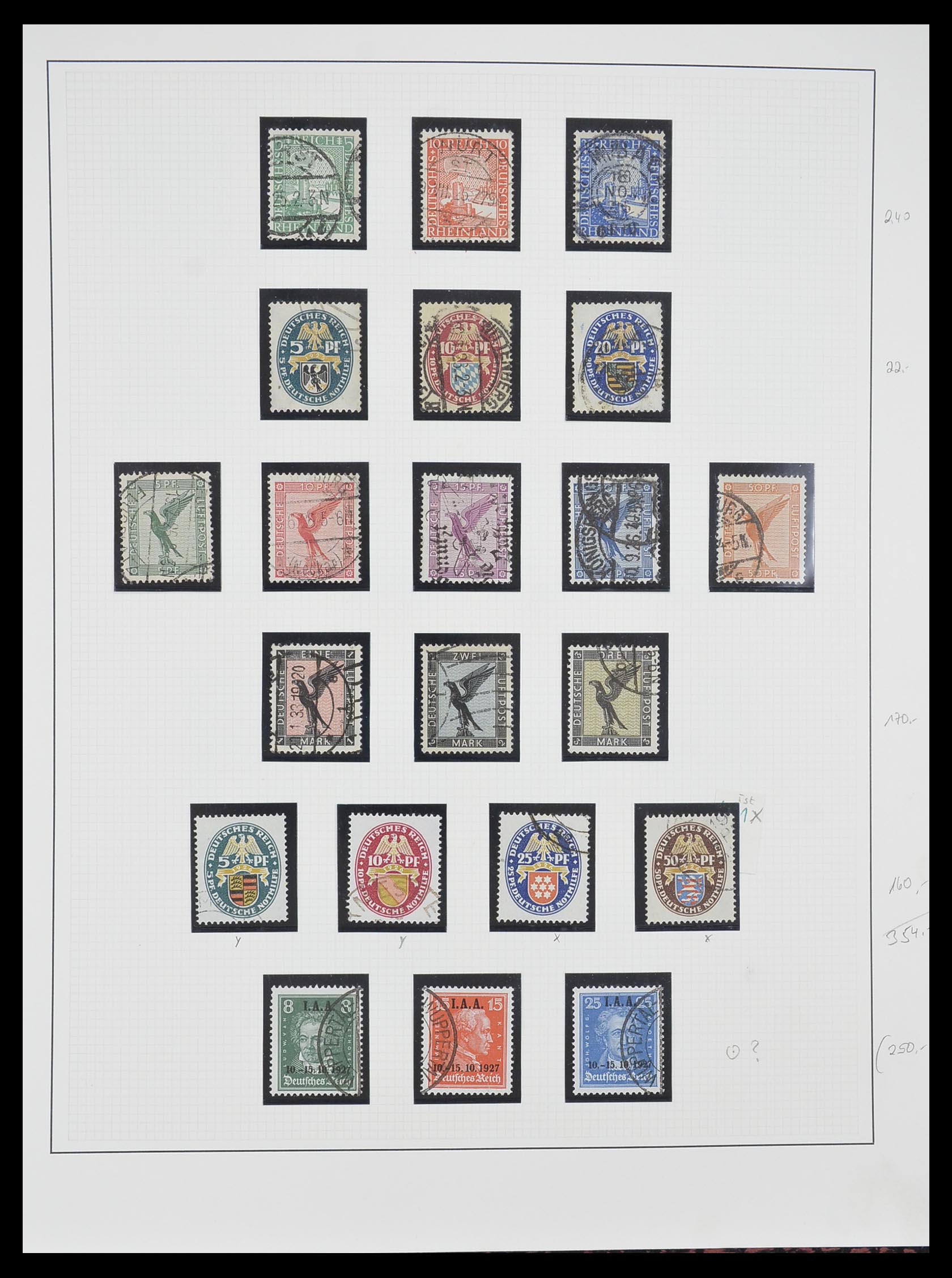 33222 003 - Stamp collection 33222 German Reich 1923-1945.