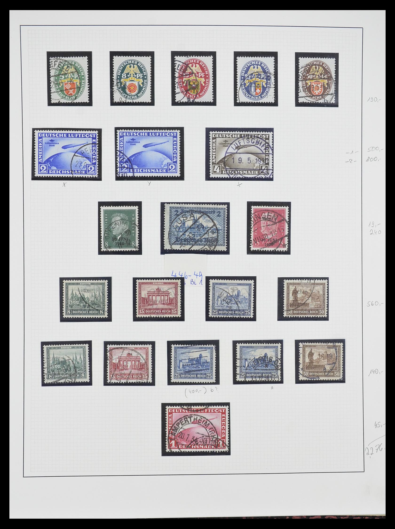 33222 006 - Stamp collection 33222 German Reich 1923-1945.