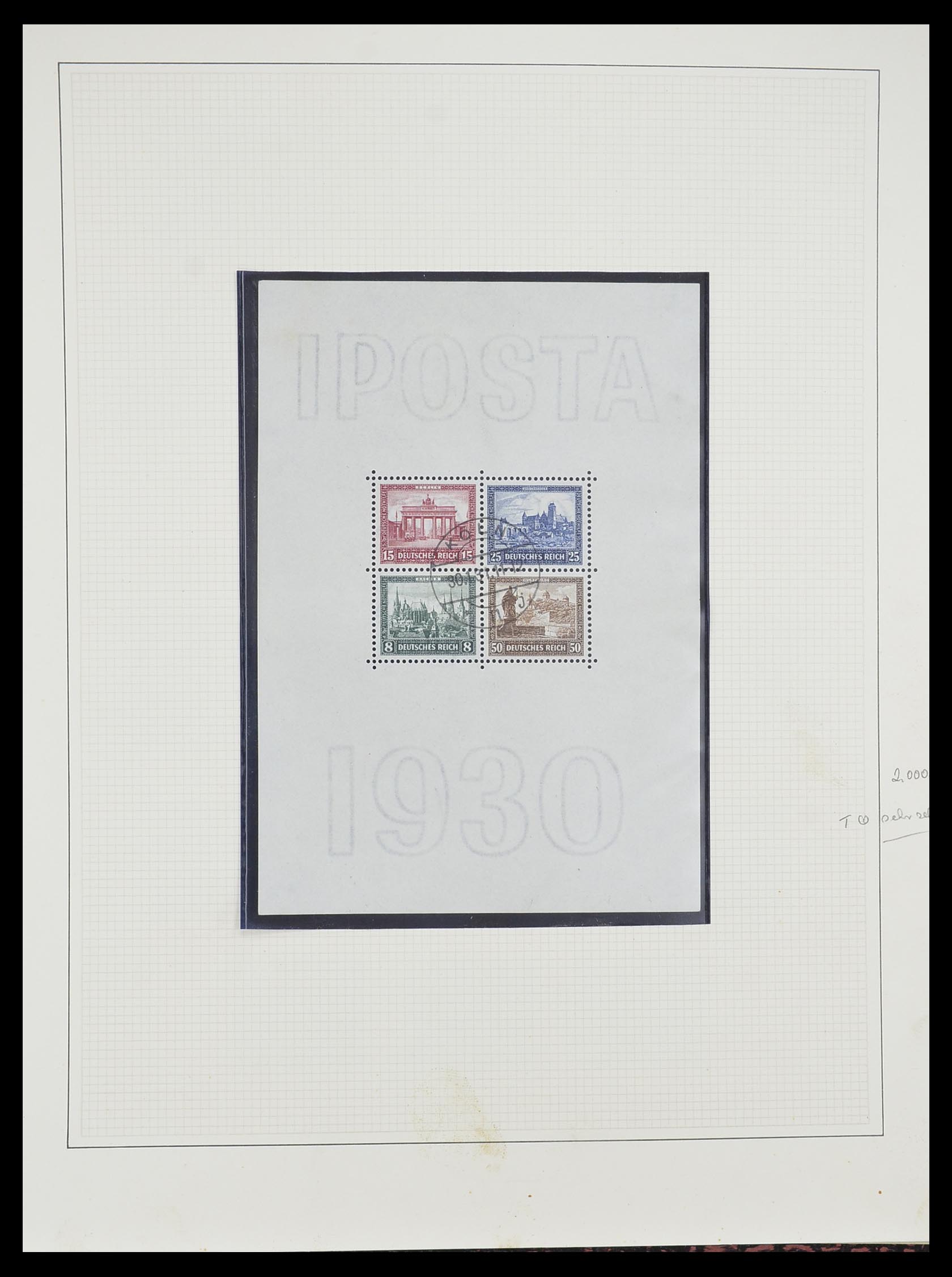 33222 007 - Stamp collection 33222 German Reich 1923-1945.