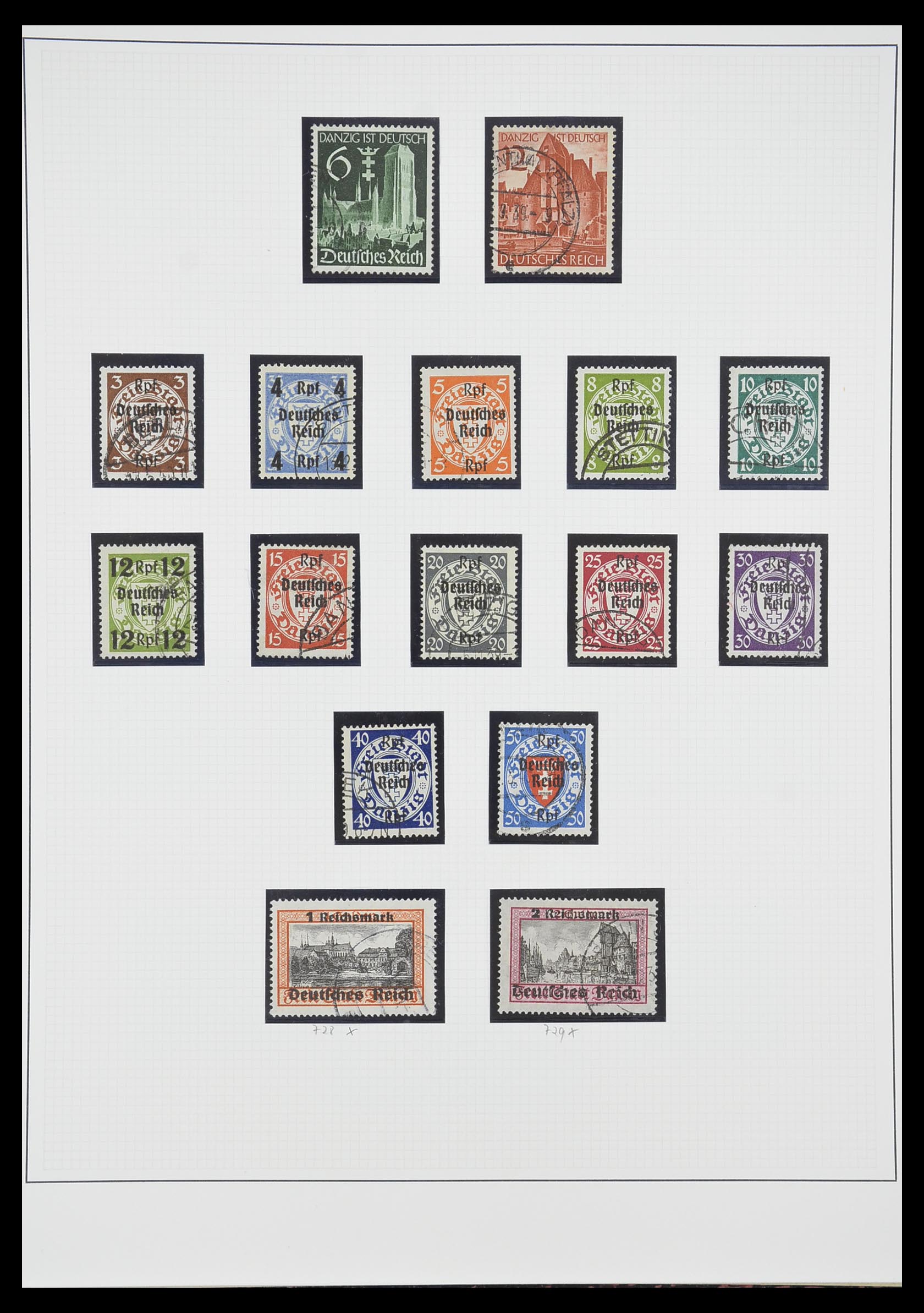 33222 029 - Stamp collection 33222 German Reich 1923-1945.
