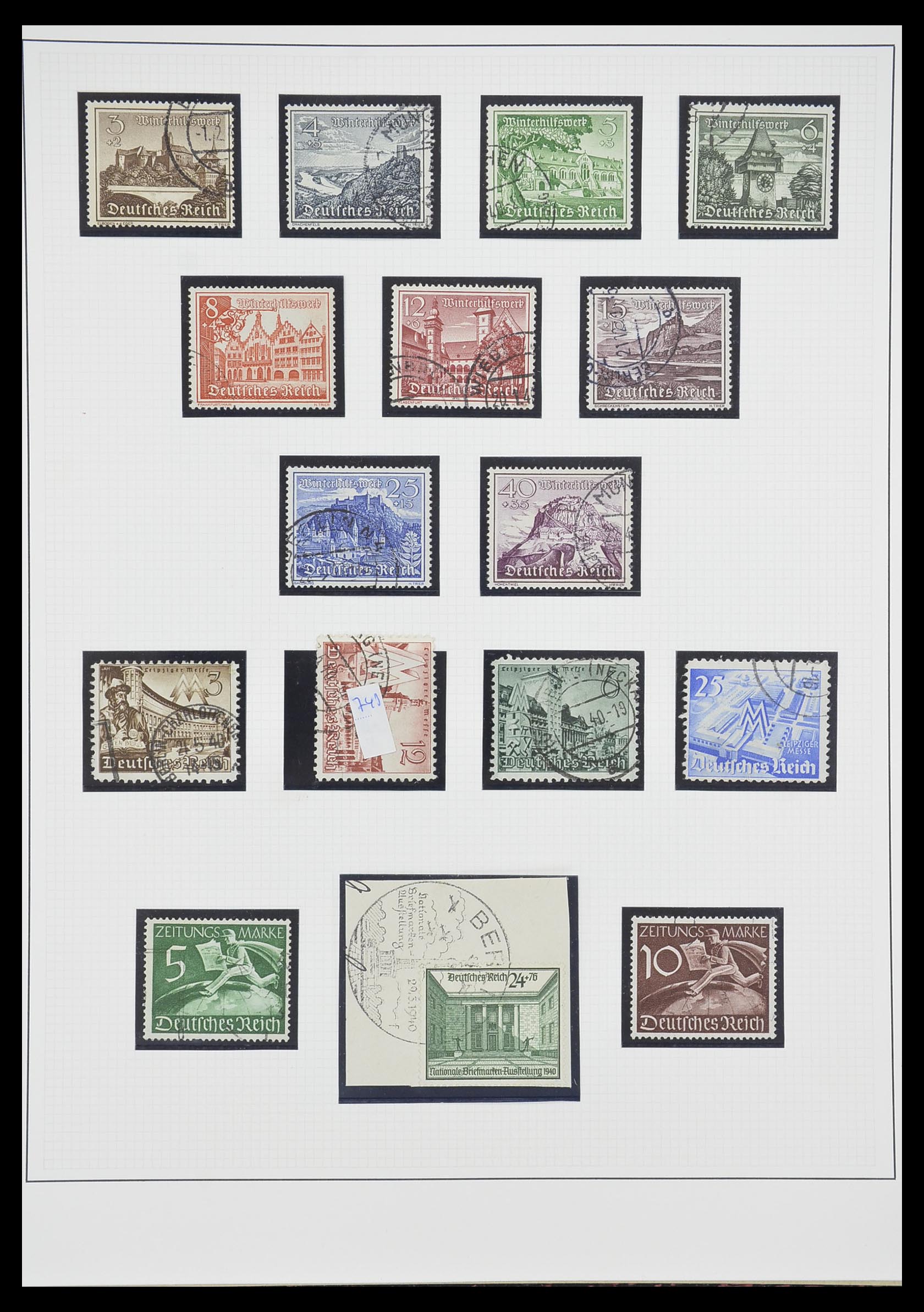 33222 030 - Stamp collection 33222 German Reich 1923-1945.