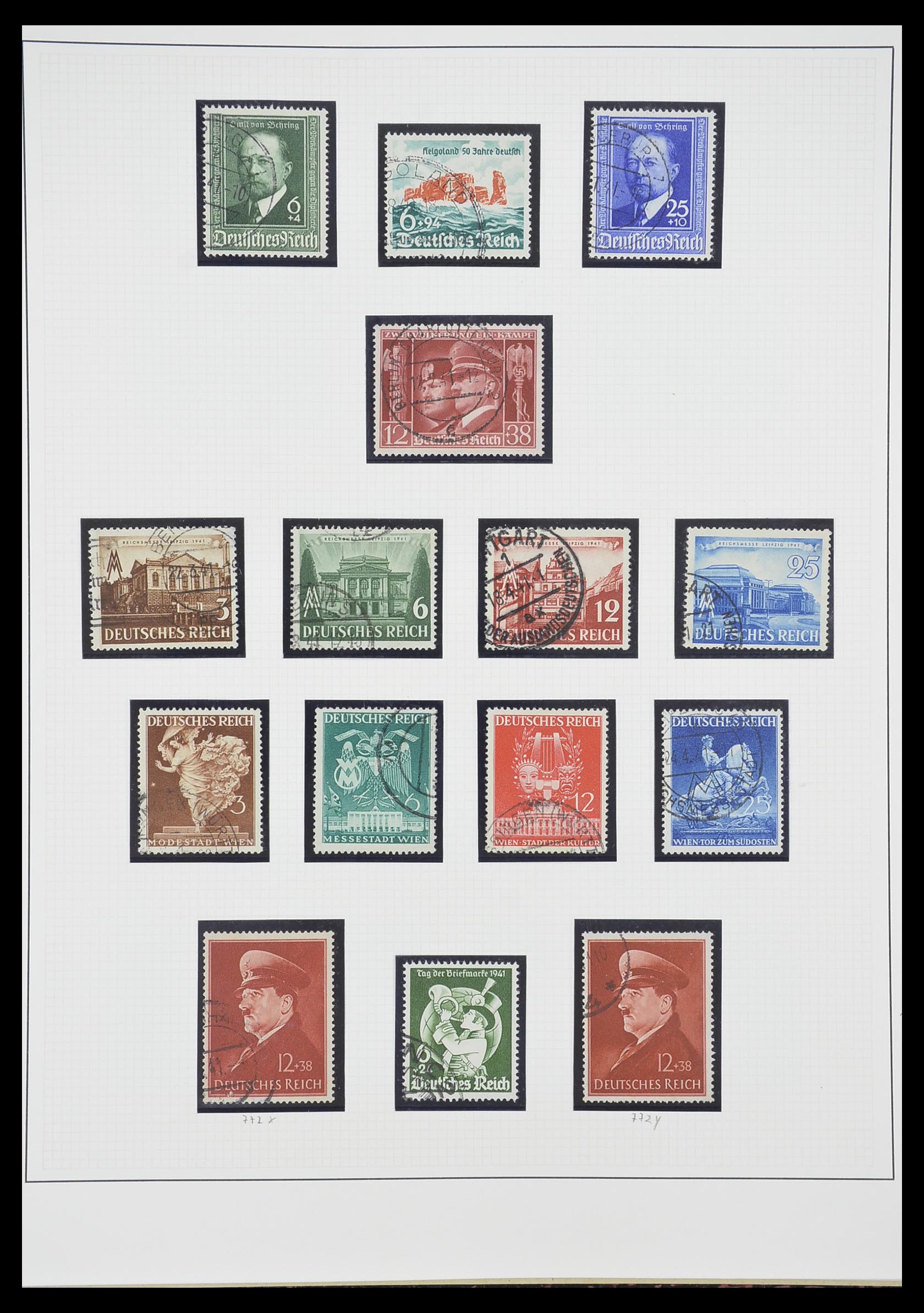 33222 032 - Stamp collection 33222 German Reich 1923-1945.