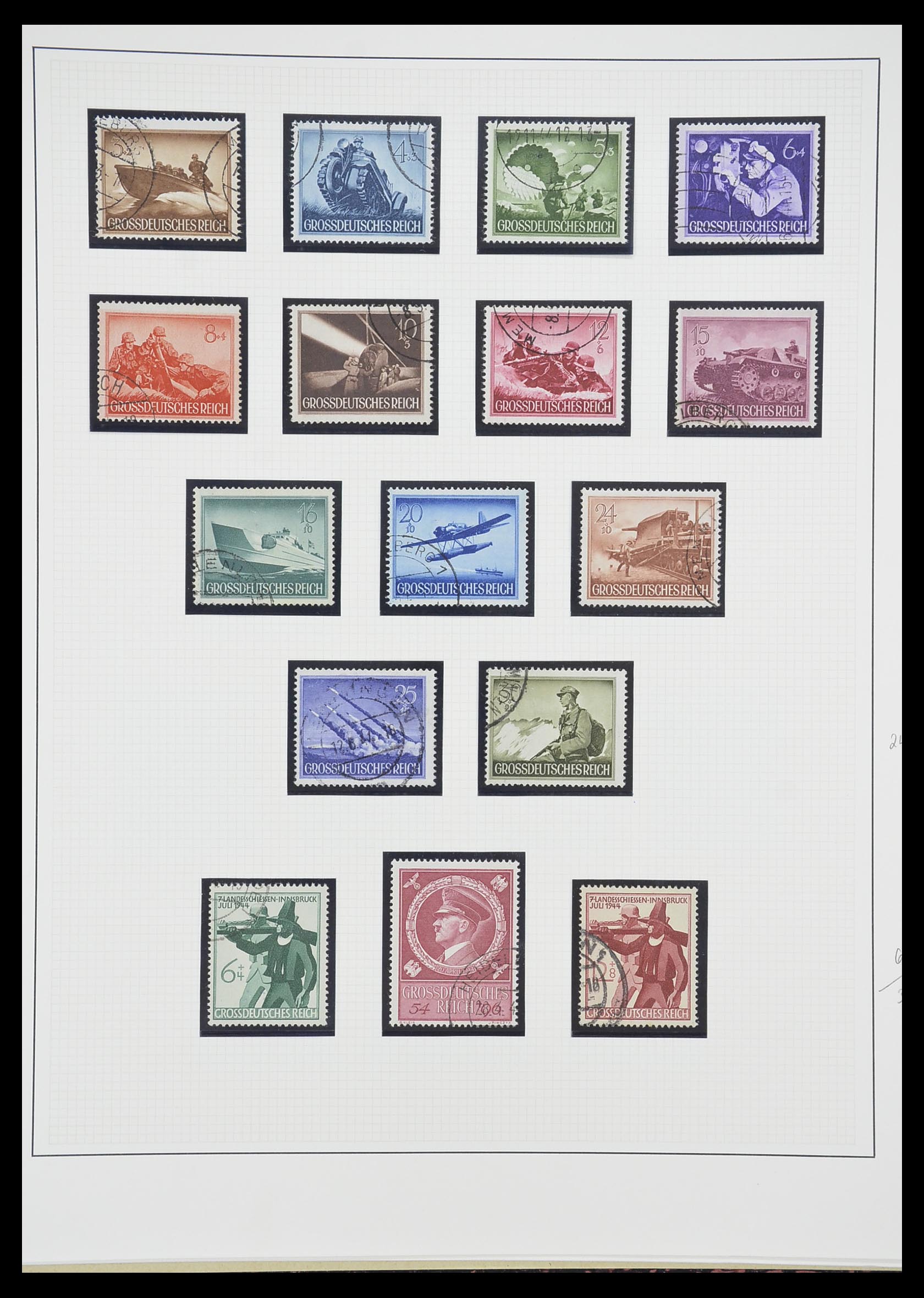 33222 039 - Stamp collection 33222 German Reich 1923-1945.