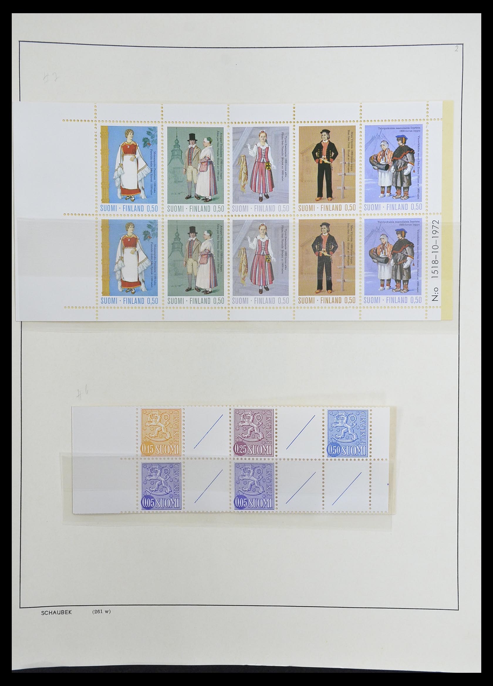 33226 066 - Postzegelverzameling 33226 Finland 1860-1996.